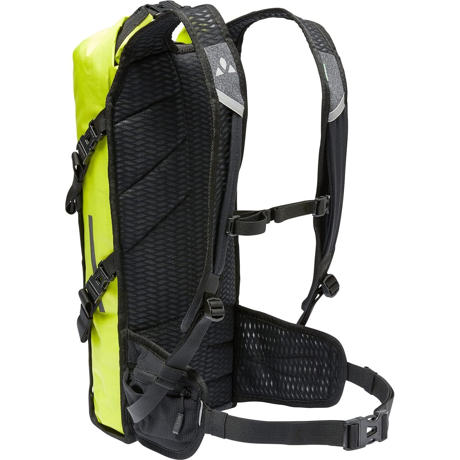 Mochila para Bicicleta Vaude 8L Impermeable Verde/Negro