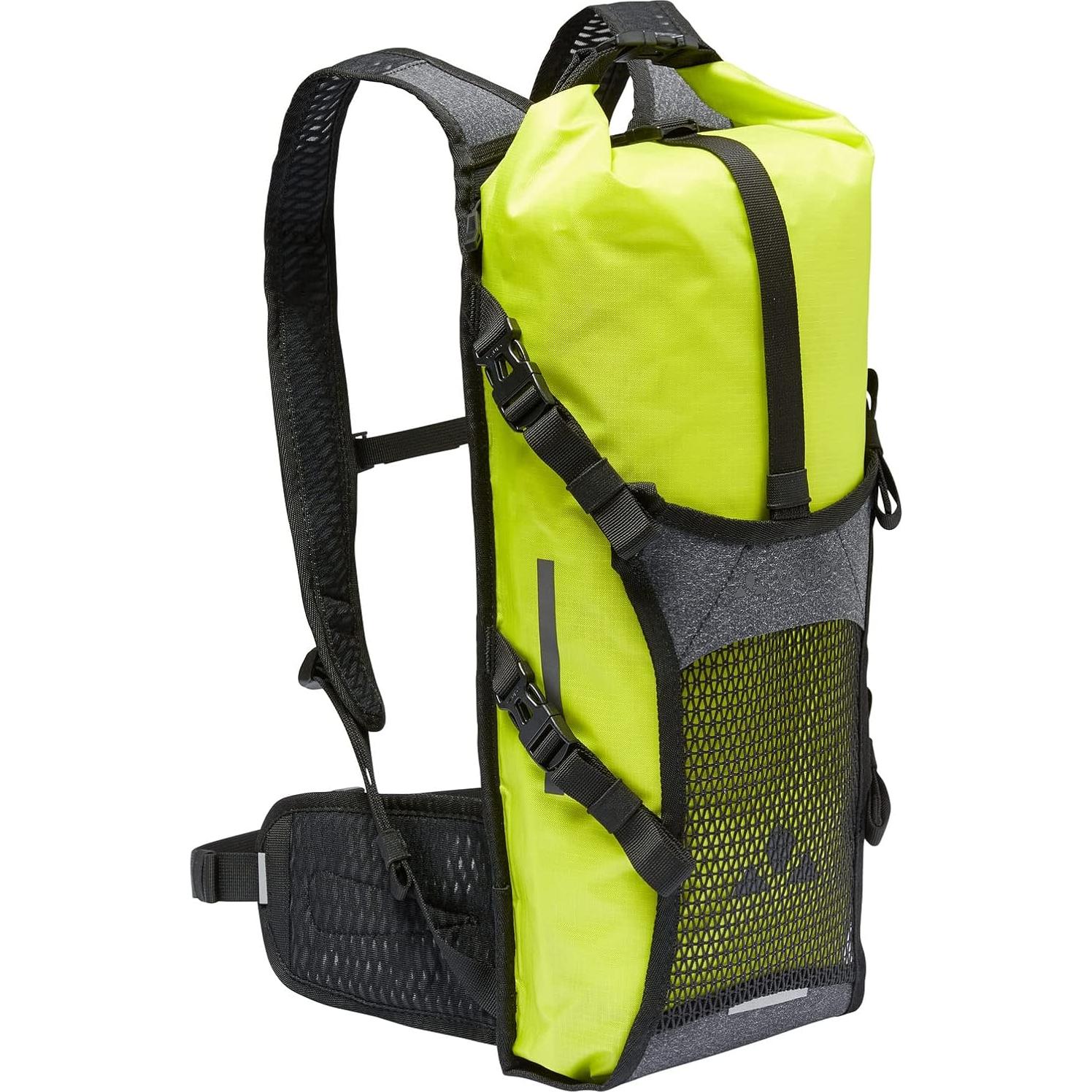 Mochila para Bicicleta Vaude 8L Impermeable Verde/Negro