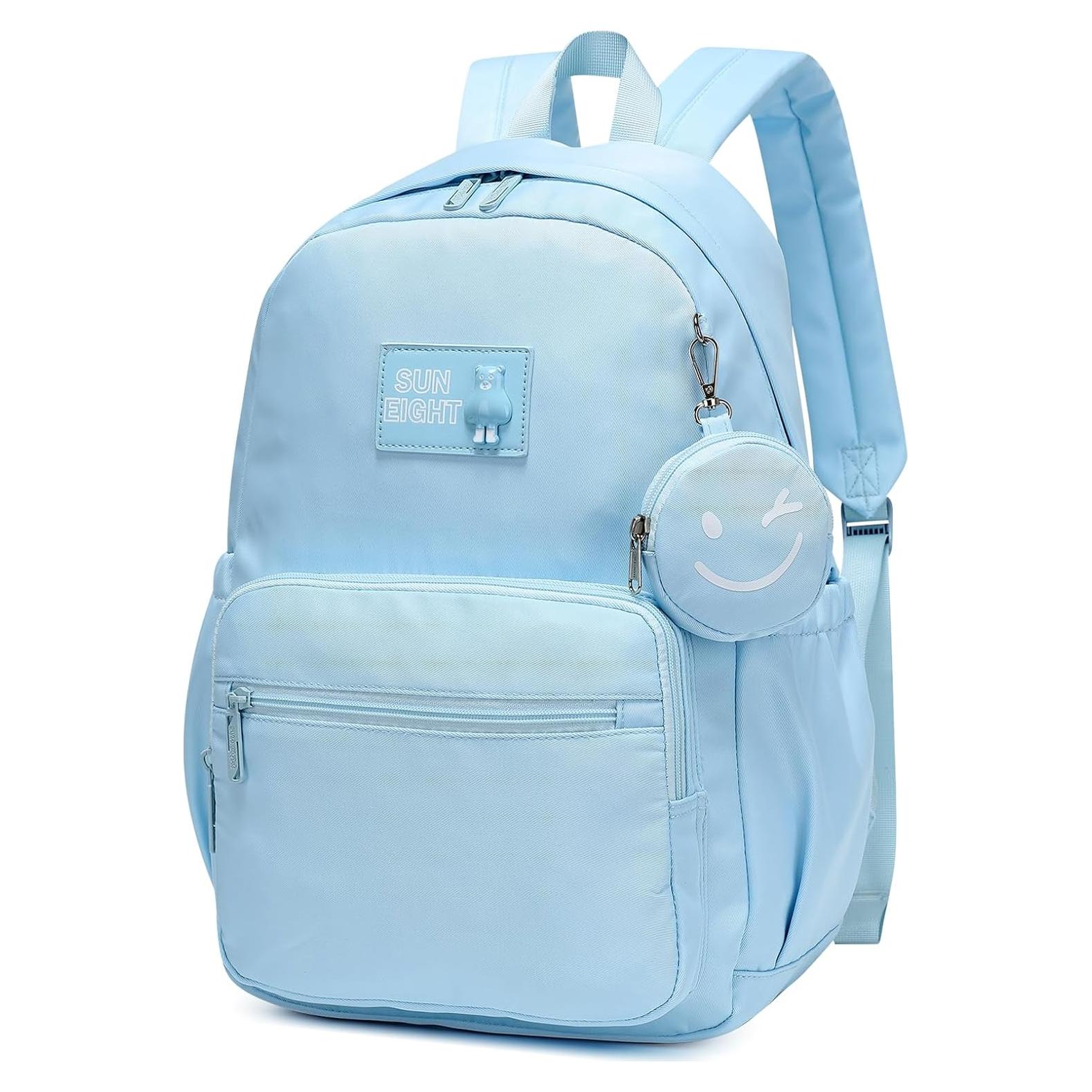 Mochila Escolar Caran·Y 30L Azul Impermeable para Niños