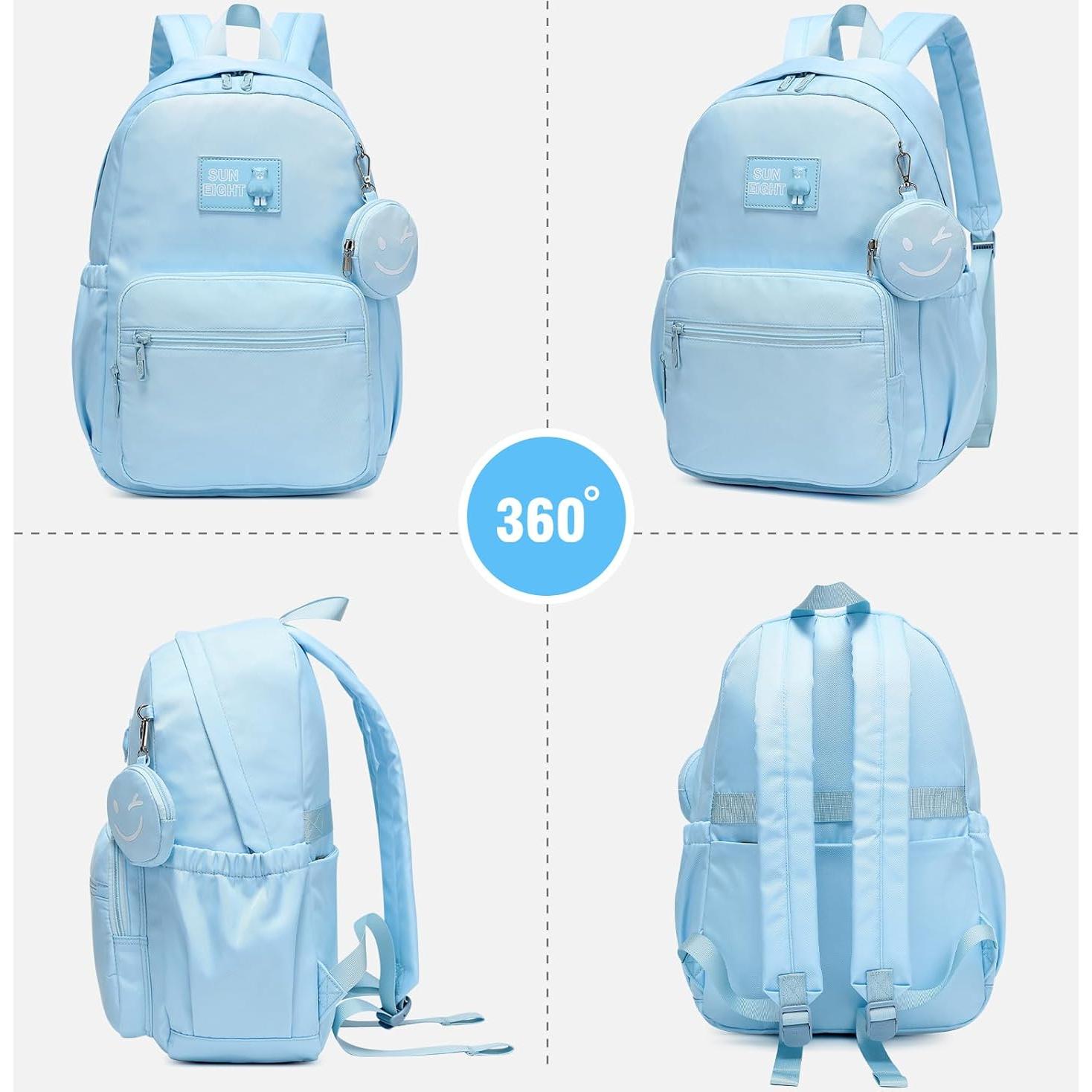 Mochila Escolar Caran·Y 30L Azul Impermeable para Niños