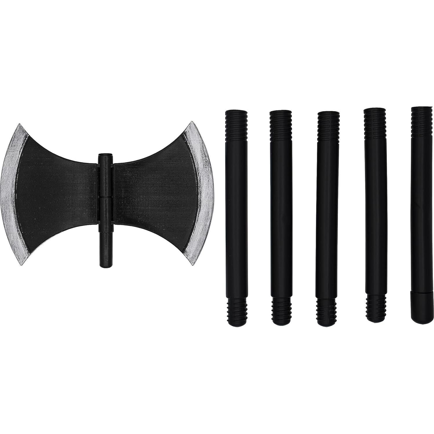 Hacha Doble de Juguete Nicky Bigs 147 cm para Halloween