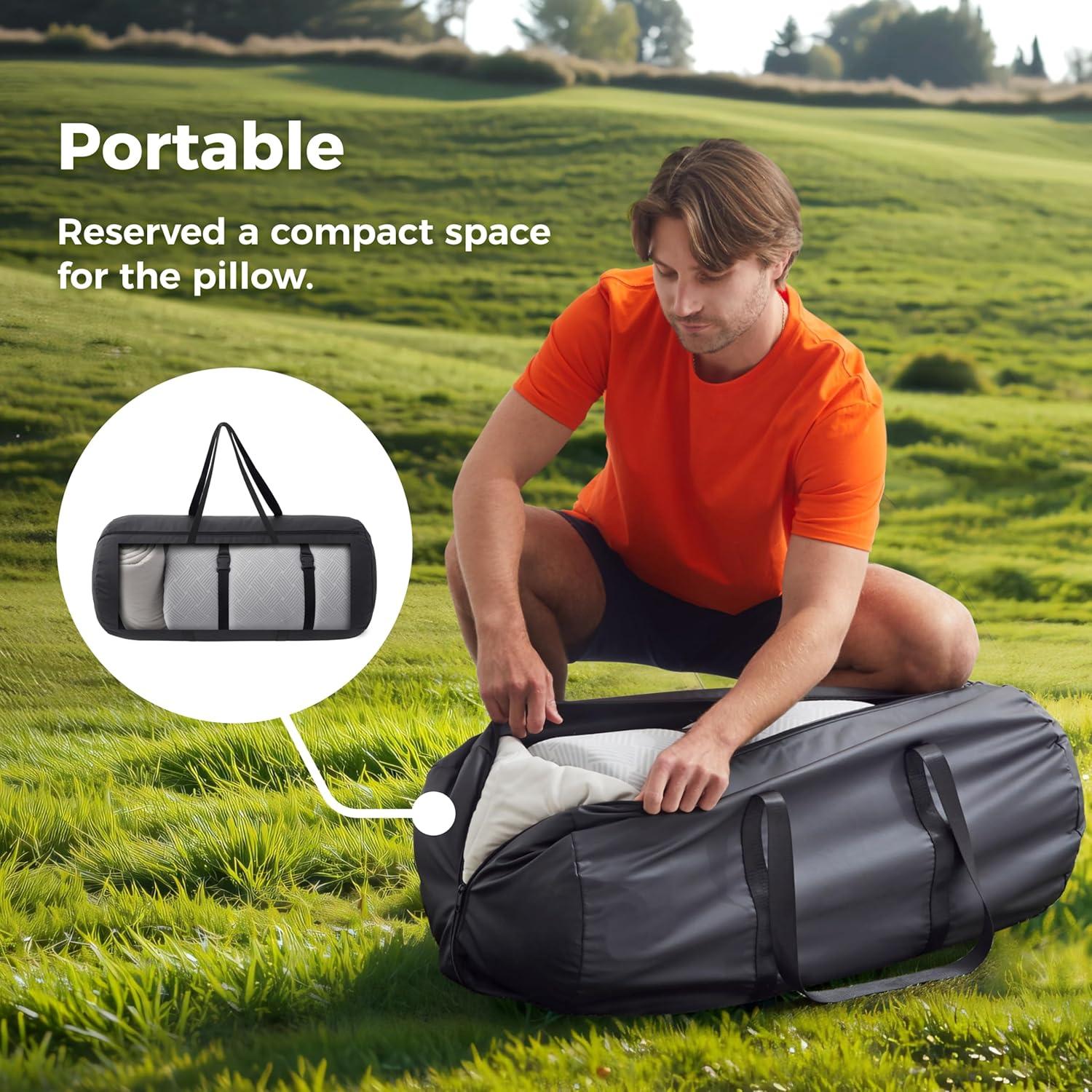 Colchón de Espuma Refrigerante Jamdok 190.5x76.2cm Impermeable