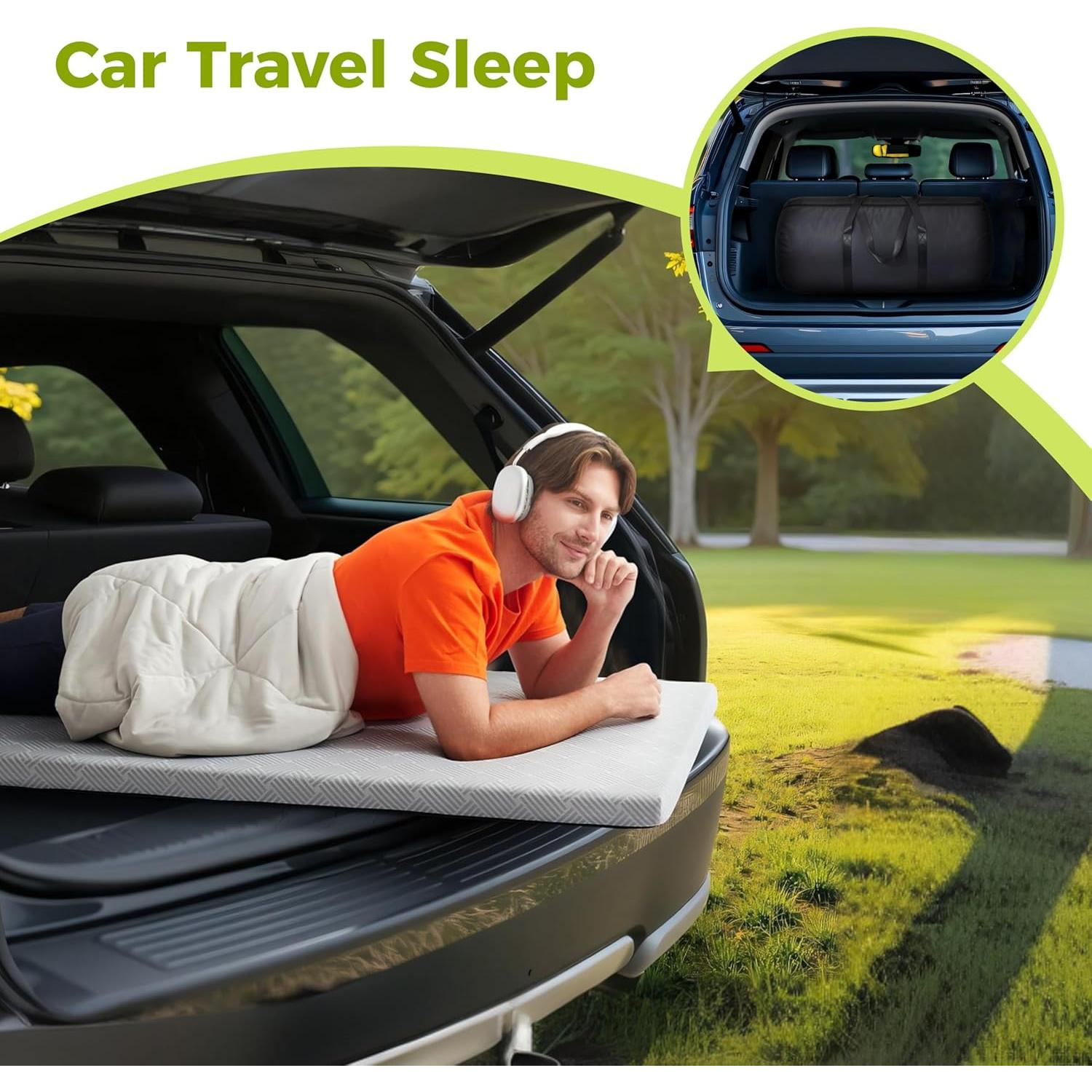 Colchón de Espuma Refrigerante Jamdok 190.5x76.2cm Impermeable