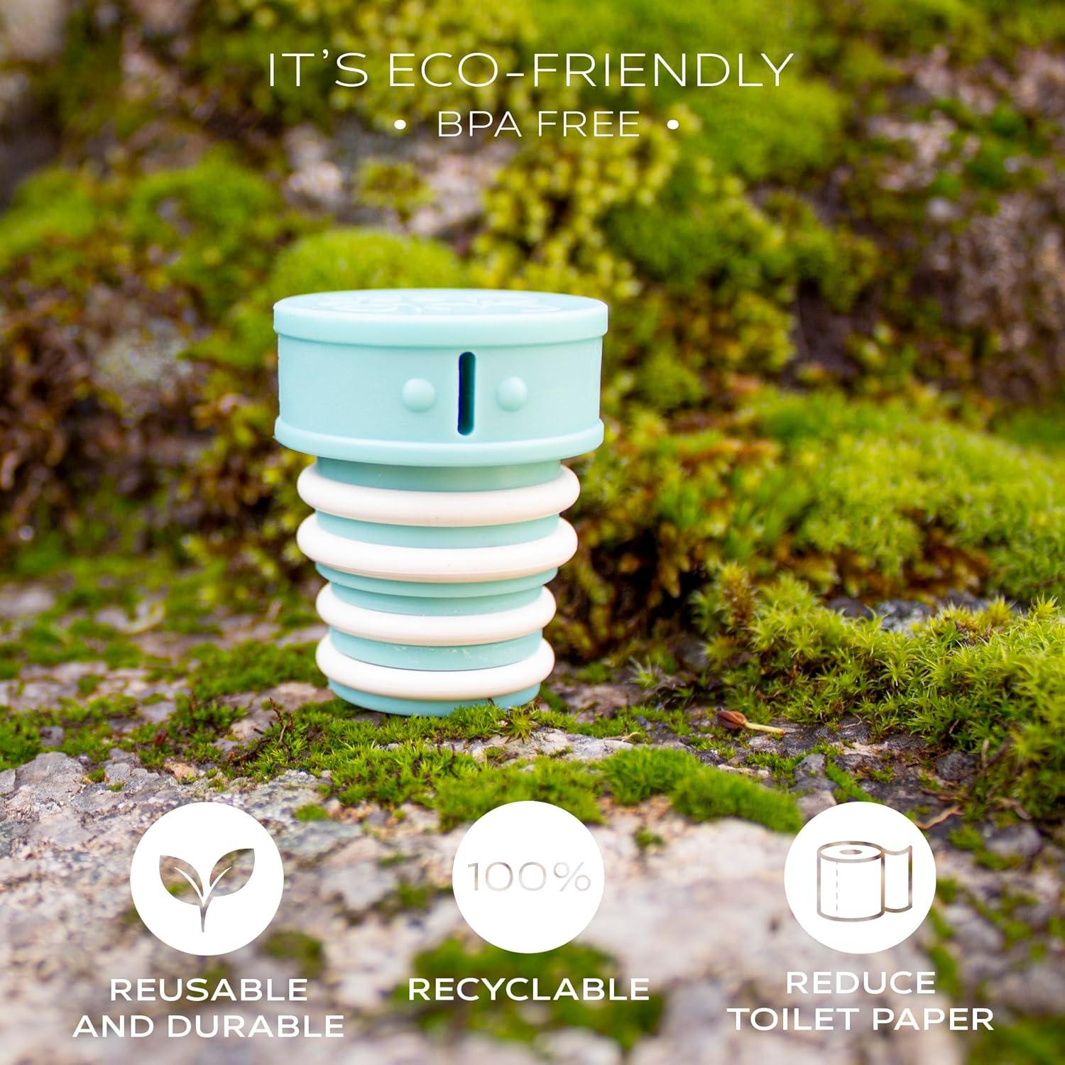 Bidet Portátil CuloClean para Inodoro - 1pcs Acuamarina