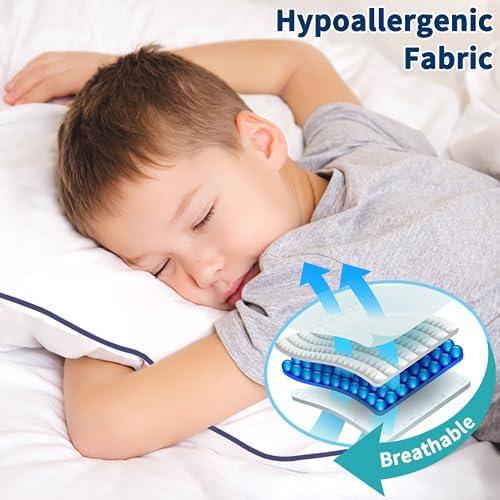 Cojines de Cama OPPOSY Estándar Pack de 2 Microfibra