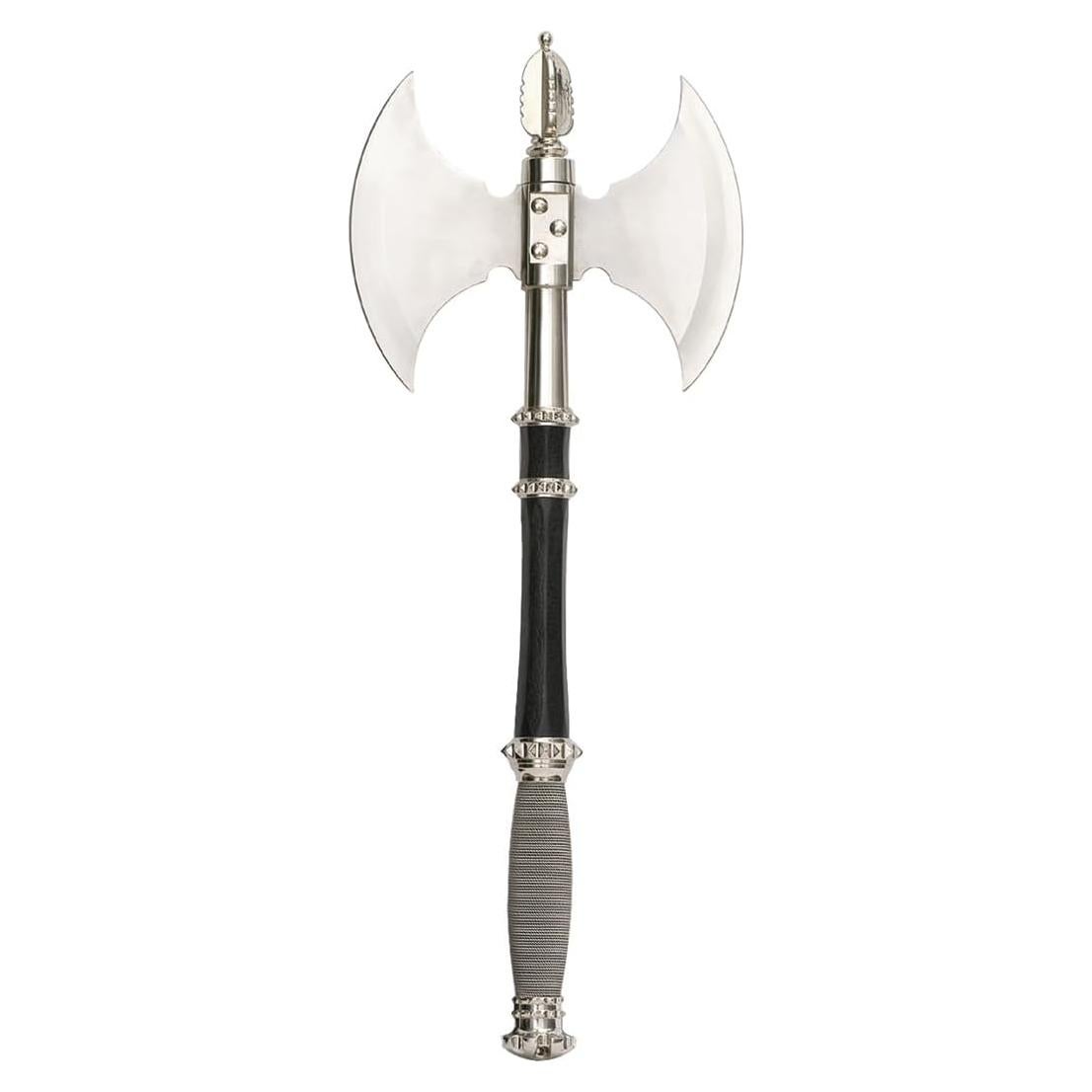 Hacha de Batalla Medieval BladesUSA HK-079A 53 cm Doble Filo