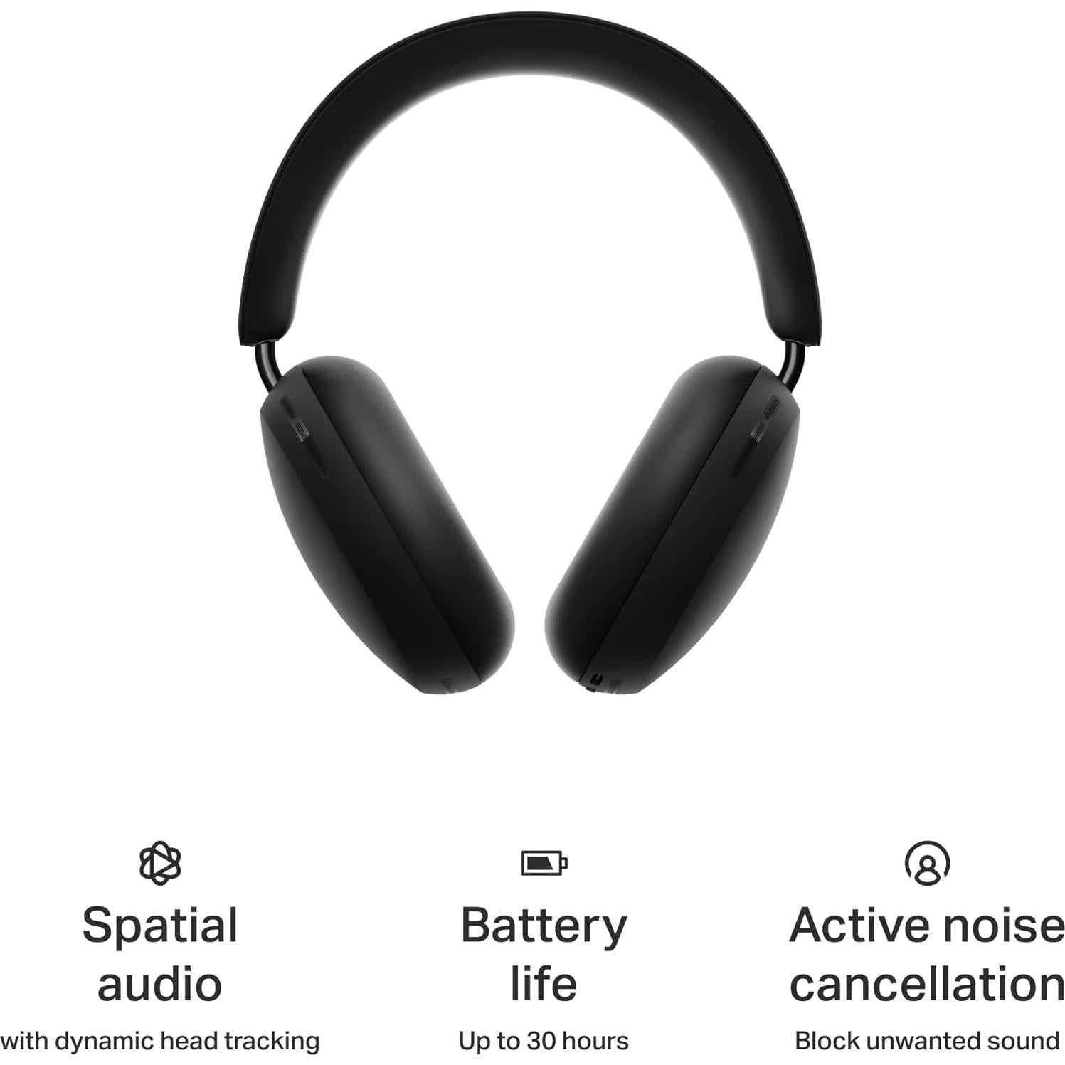 Barra de Sonido Sonos Arc Ultra y Auriculares Ace - Negro