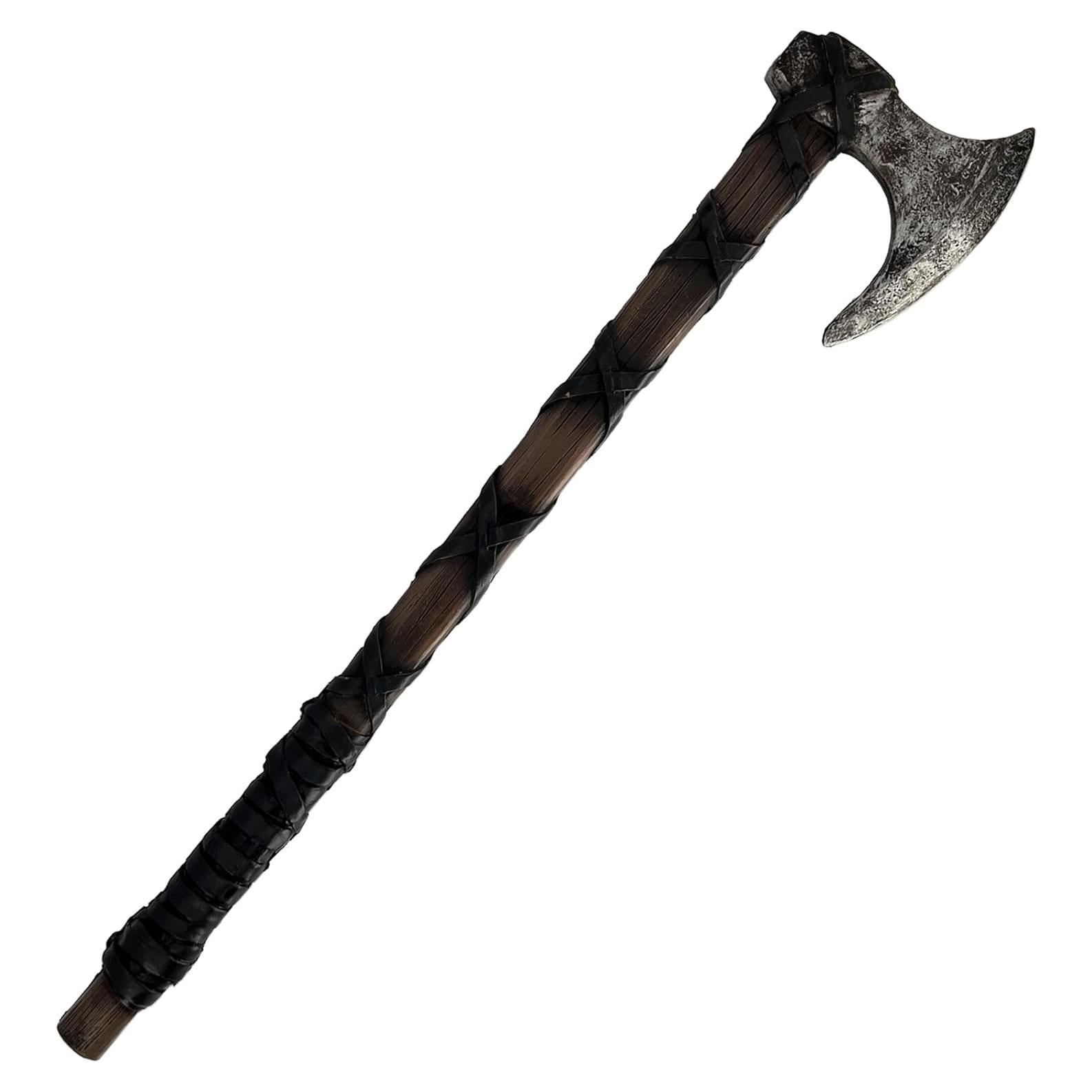 Hacha de Mano Vikinga PU 63.5x13.3 cm Juguete Disfraz