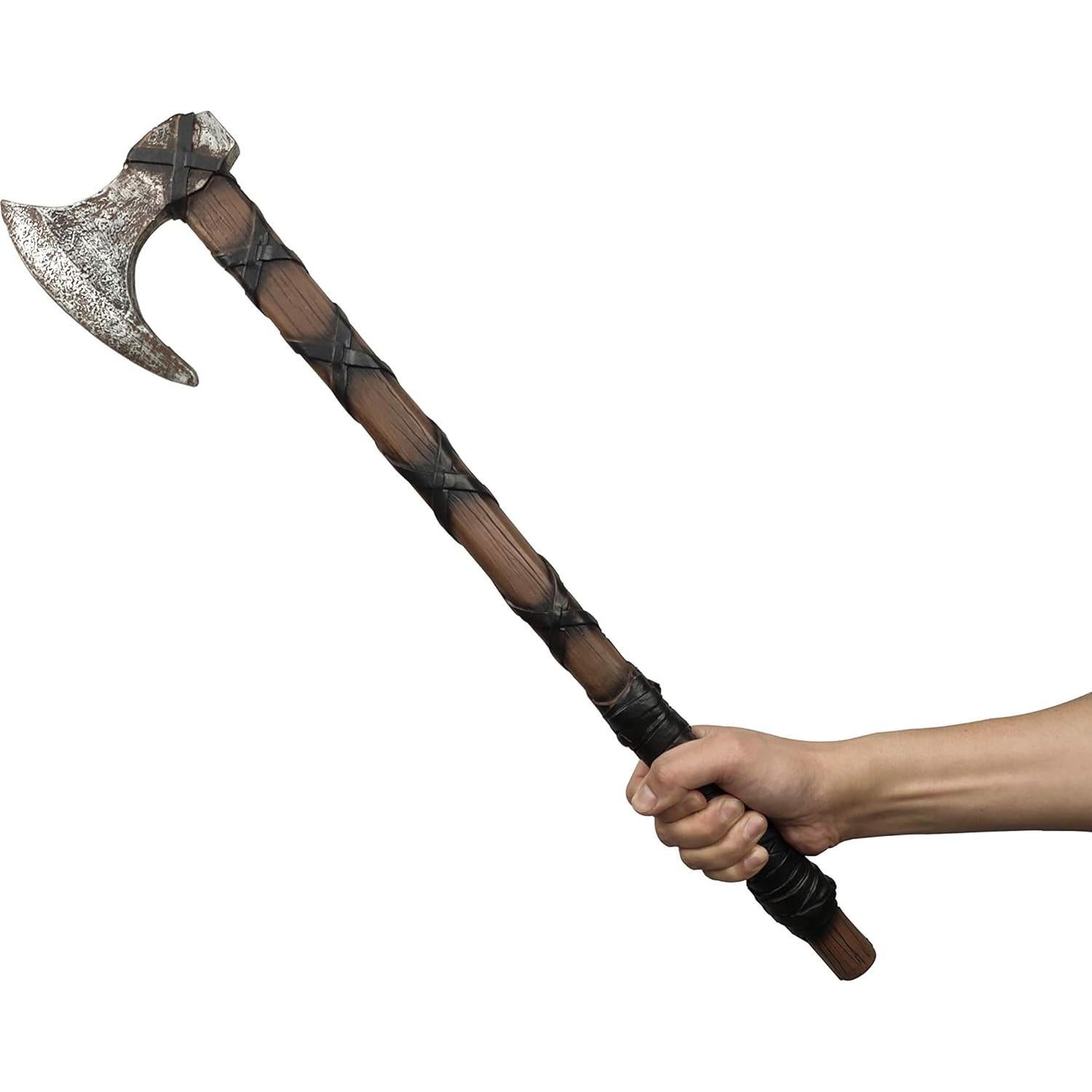 Hacha de Mano Vikinga PU 63.5x13.3 cm Juguete Disfraz