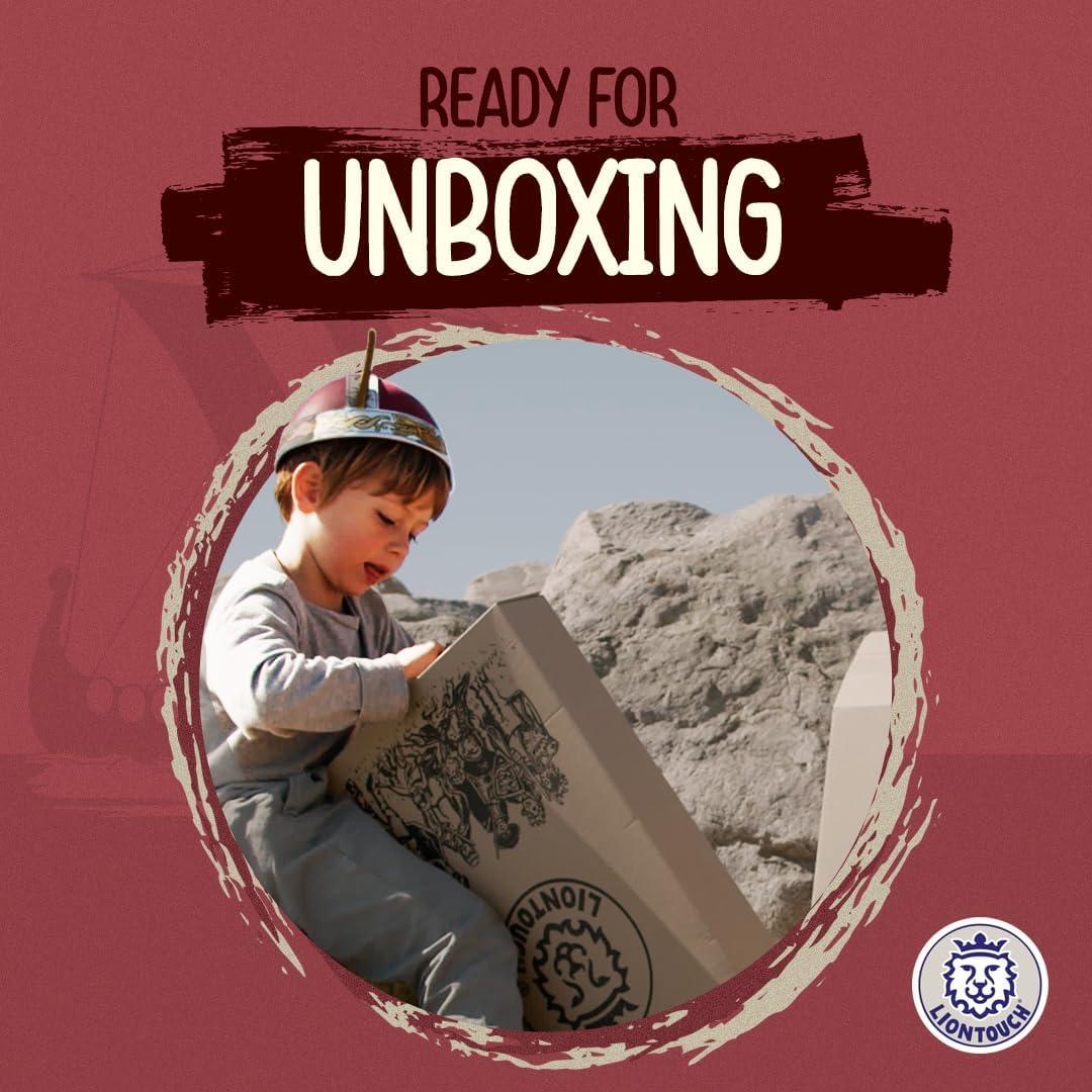 Liontouch Espada y Escudo Vikingo para Niños 3-8 Años