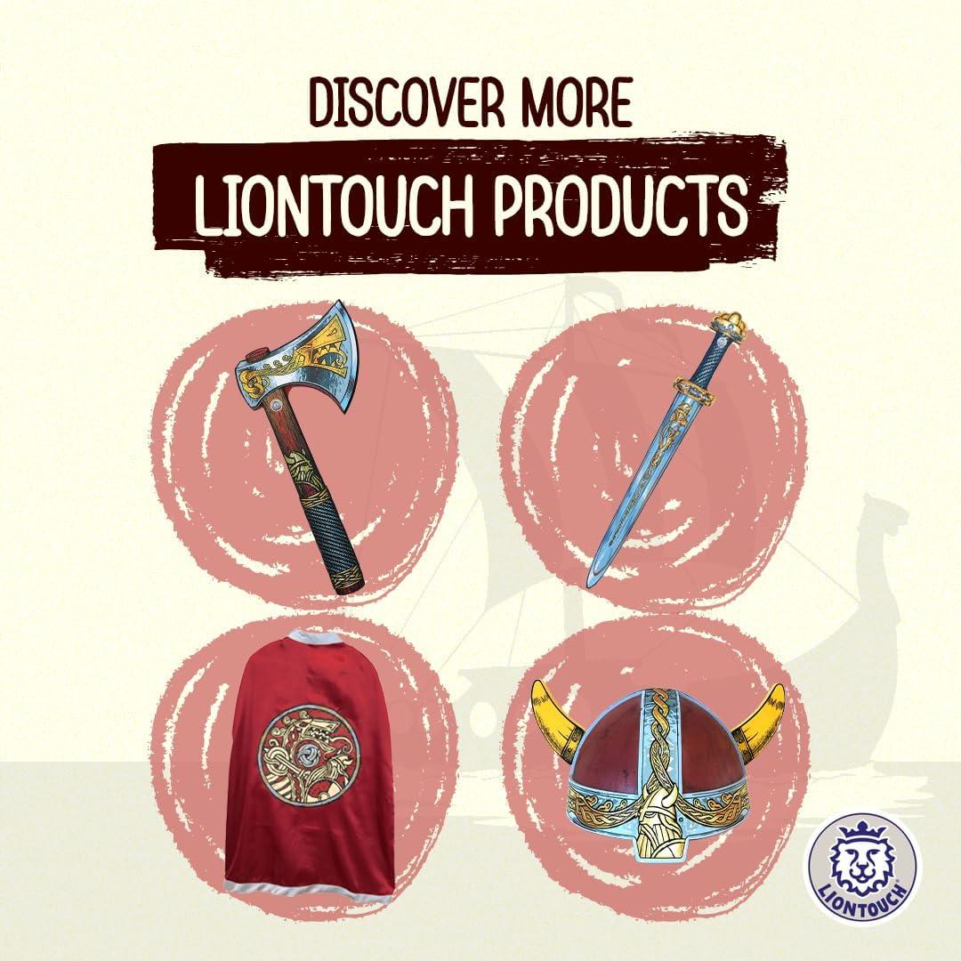 Liontouch Espada y Escudo Vikingo para Niños 3-8 Años