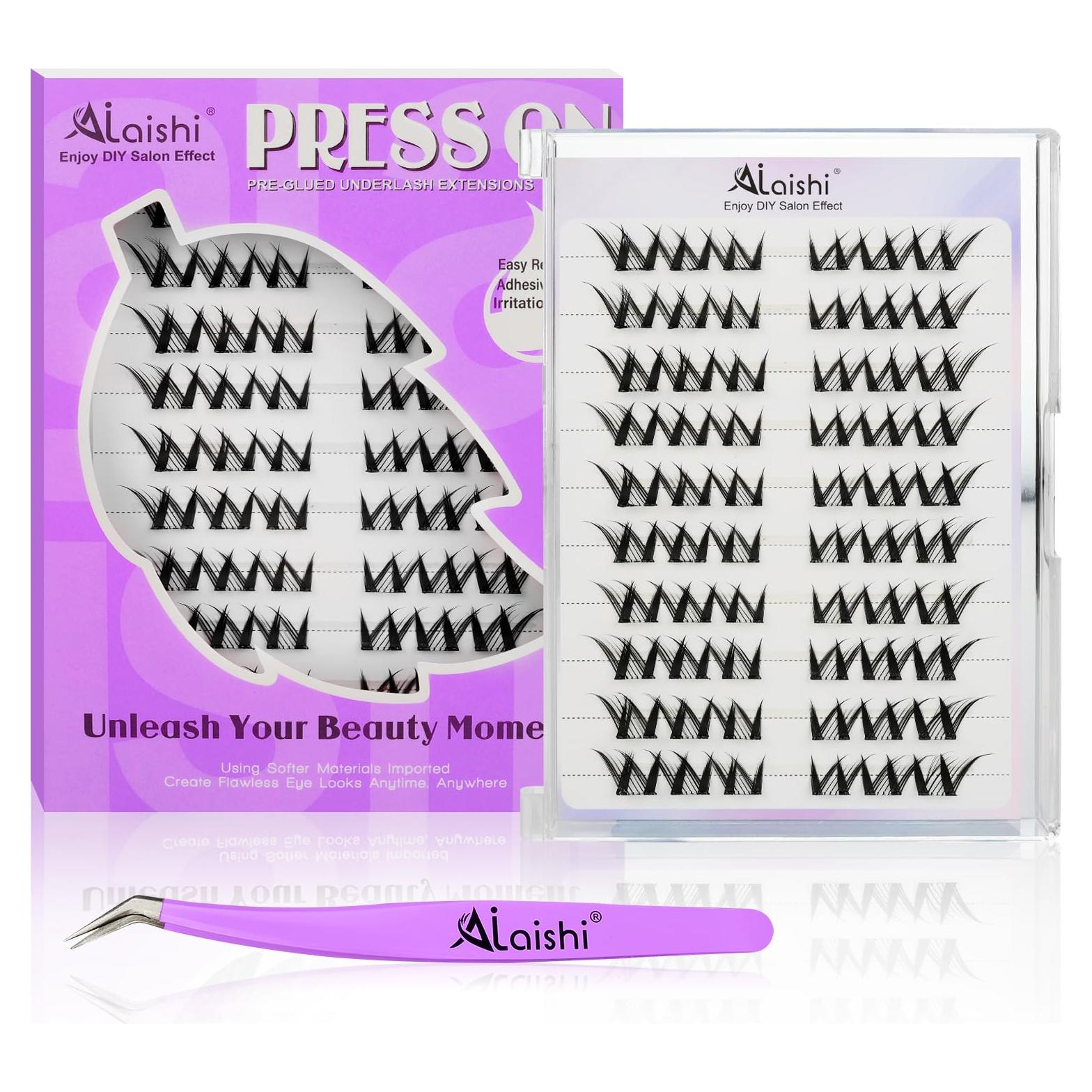 Pestañas Autoadhesivas AILAISHI 10-14mm 60pcs D Curl Fluffy