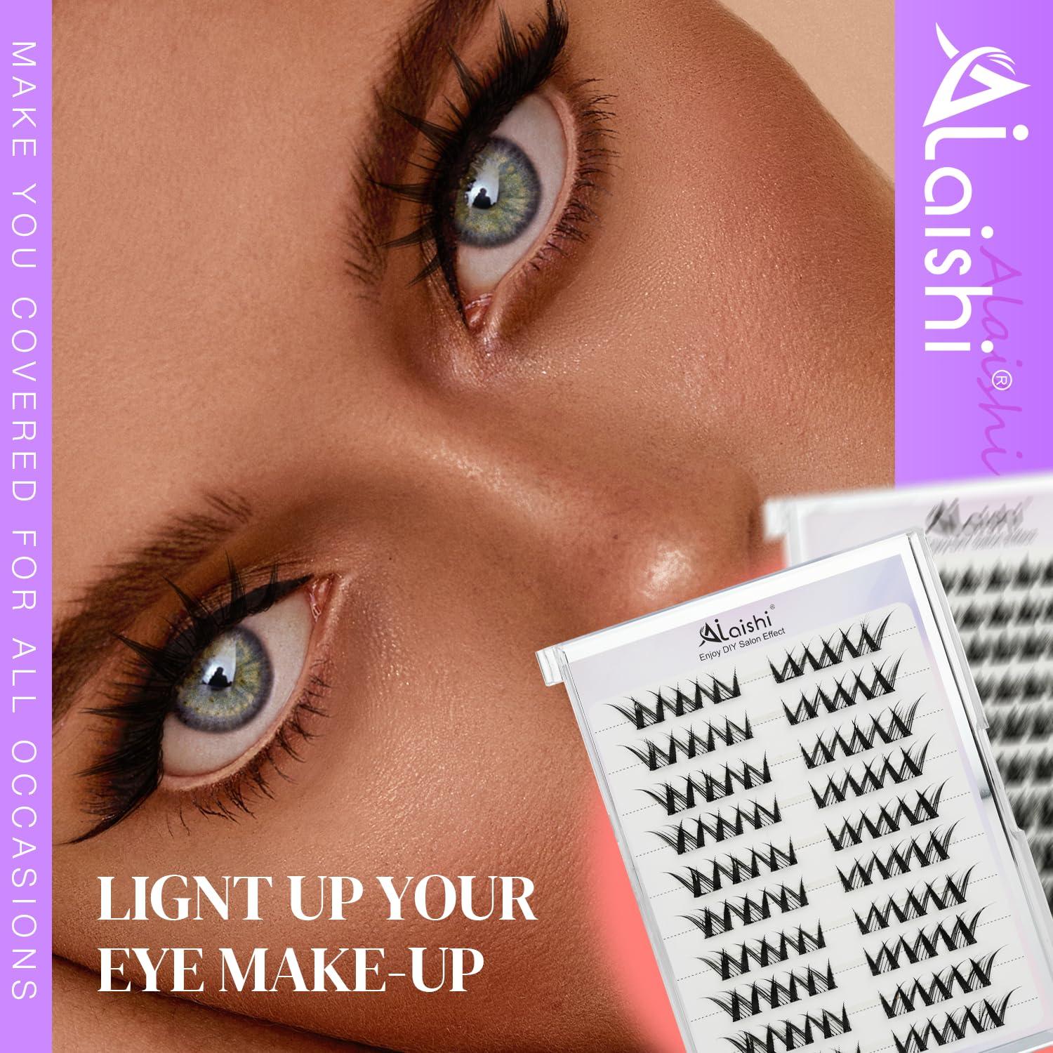 Pestañas Autoadhesivas AILAISHI 10-14mm 60pcs D Curl Fluffy