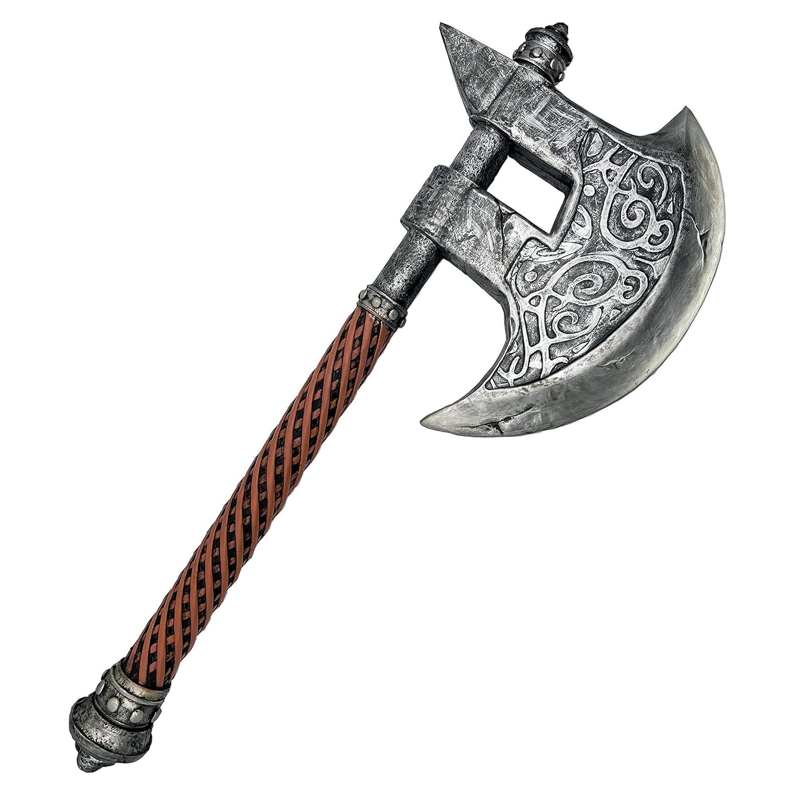 Hacha Vikinga LOOYAR Dragón 74.93 cm Juguete Disfraz
