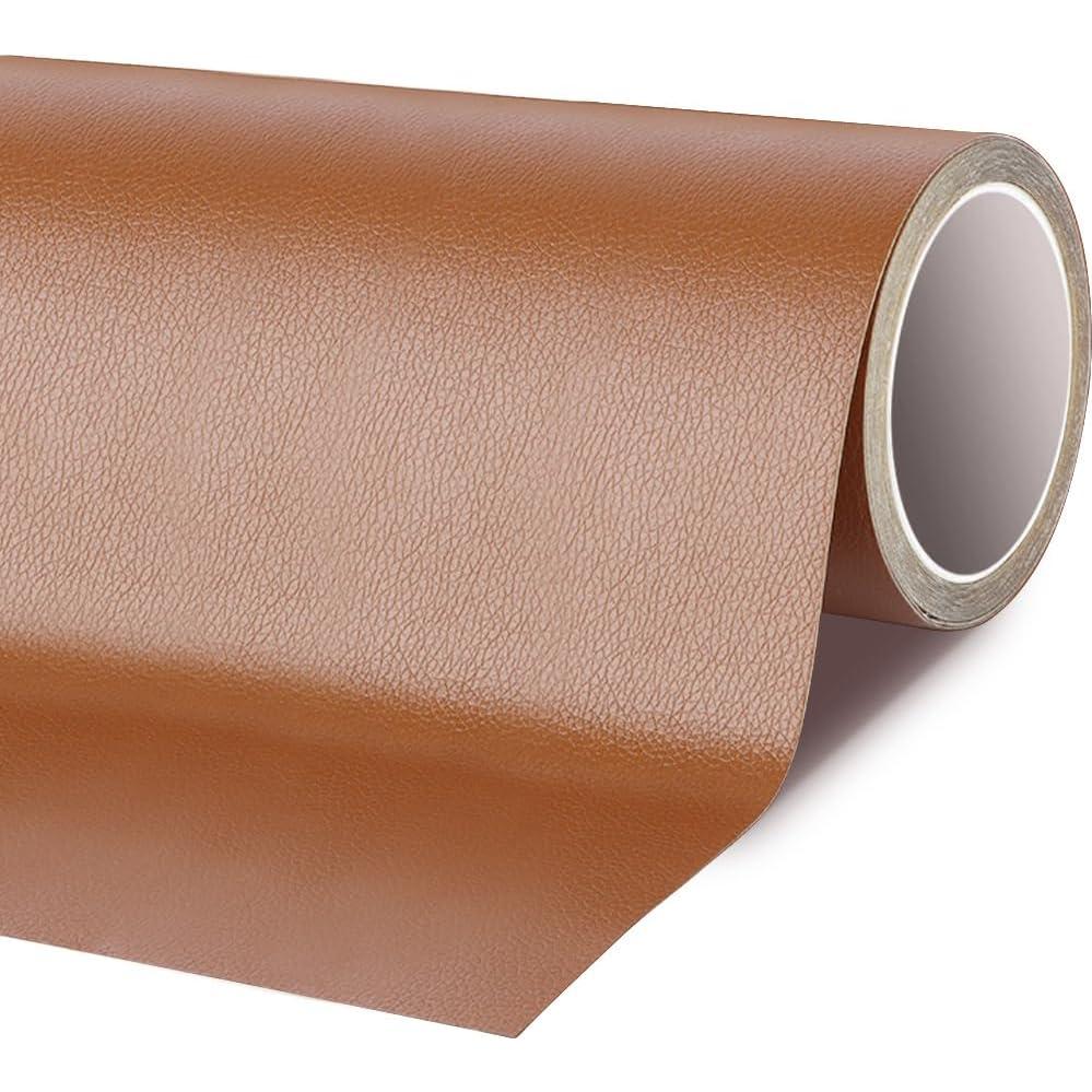 Parche de Reparación de Cuero Autoadhesivo SiiRo 30cm x 5m Marrón