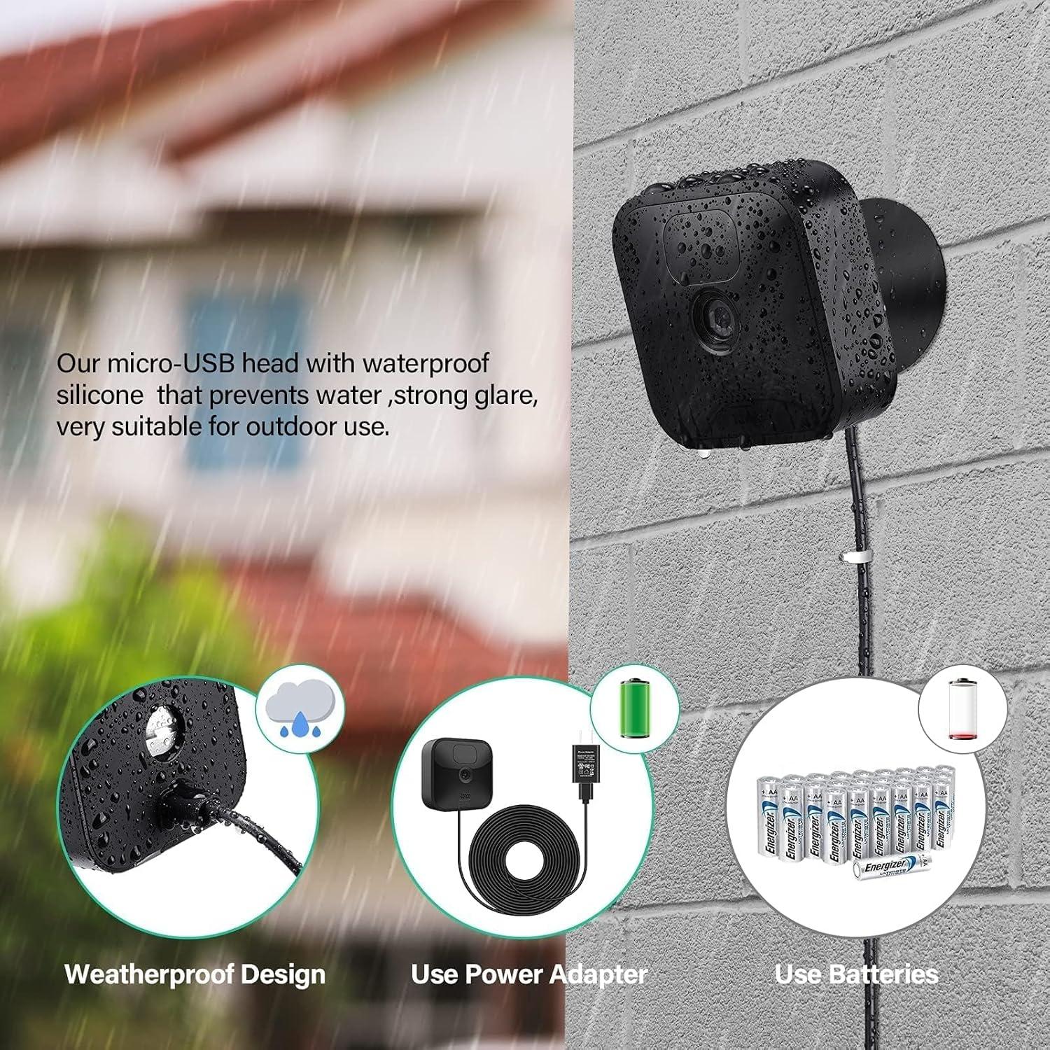 Cable de Poder OLAIKE 5m para Cámara Blink Outdoor 3ra Gen