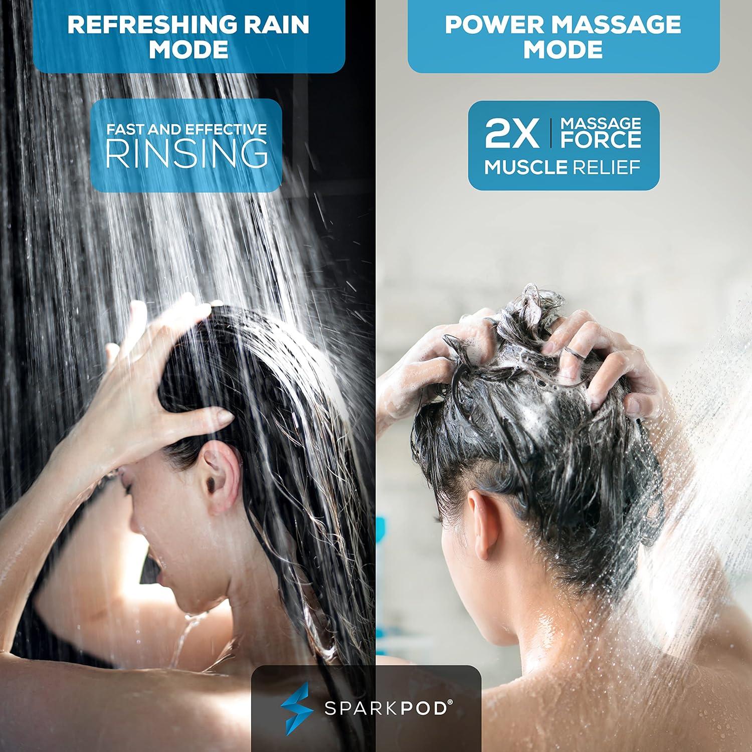 Cabezal de Ducha de Mano SparkPod 15.24 cm 6 Funciones Cromo