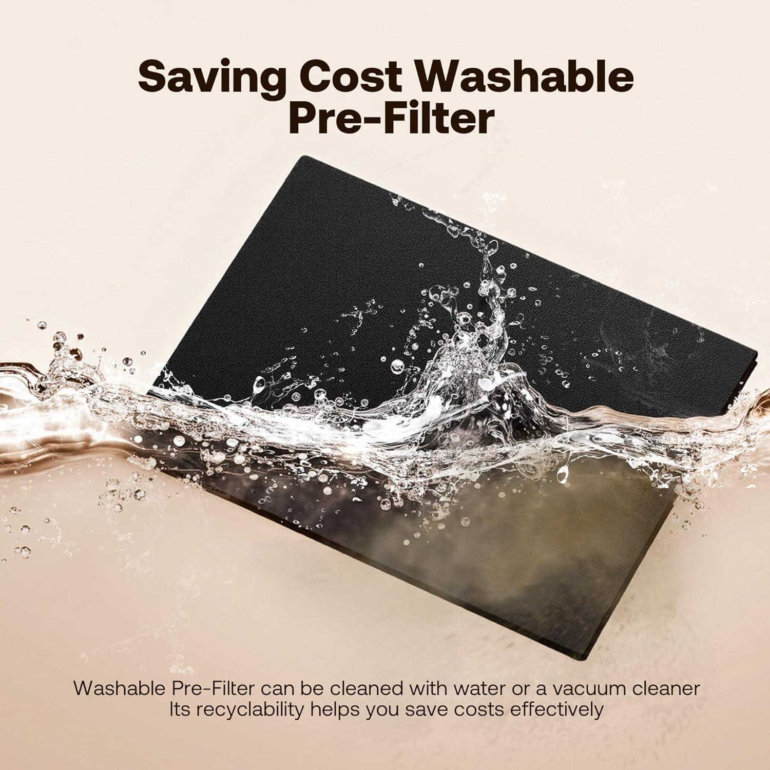 Purificador de Aire Trucozie T554 para Hogar 200 m² Filtro HEPA