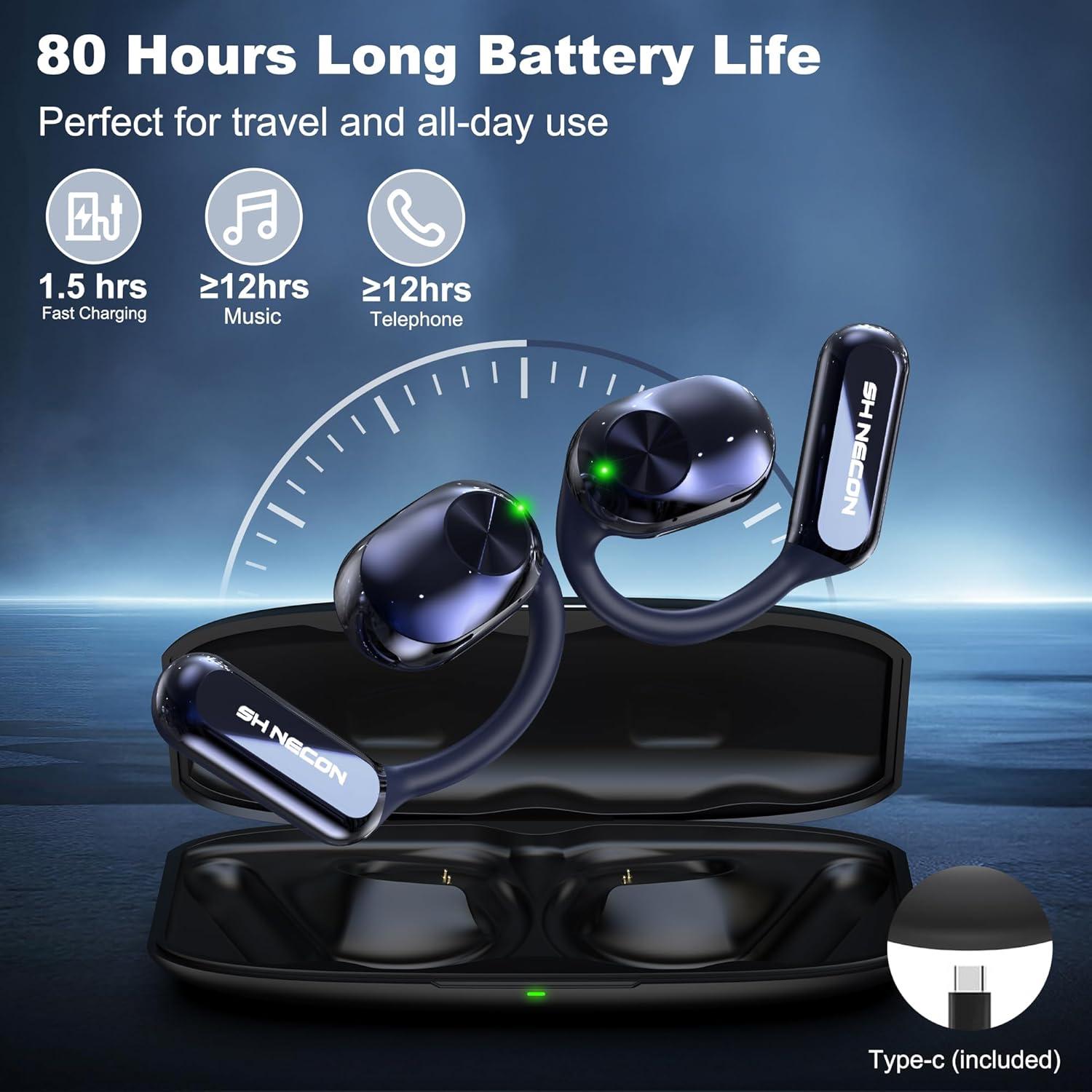 Auriculares Inalámbricos Traductores AI 3-en-1 - Azul Oscuro