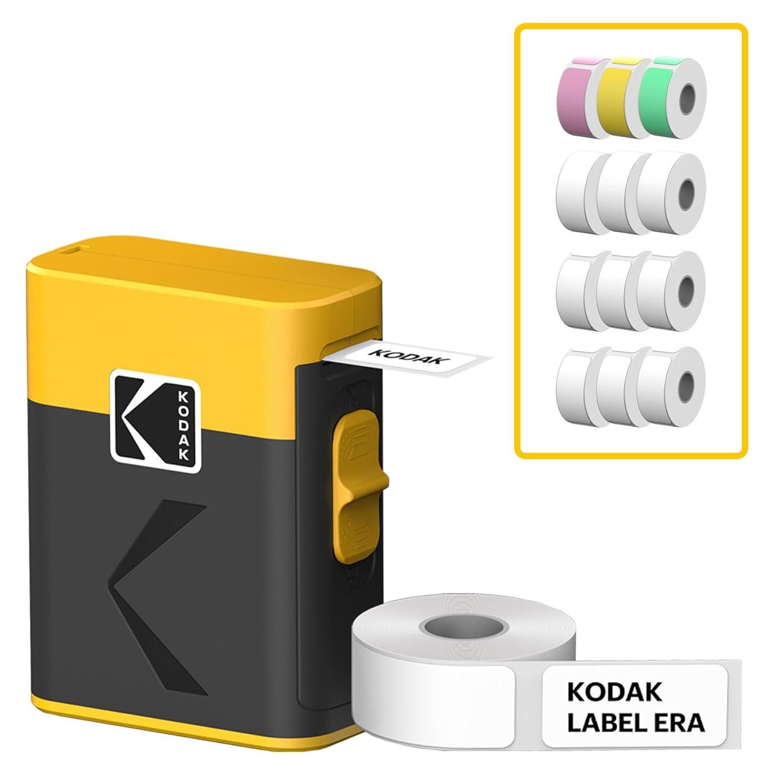 Etiquetadora KODAK ERA Bluetooth + 1 Rollo Adhesivo + 12 Rollos