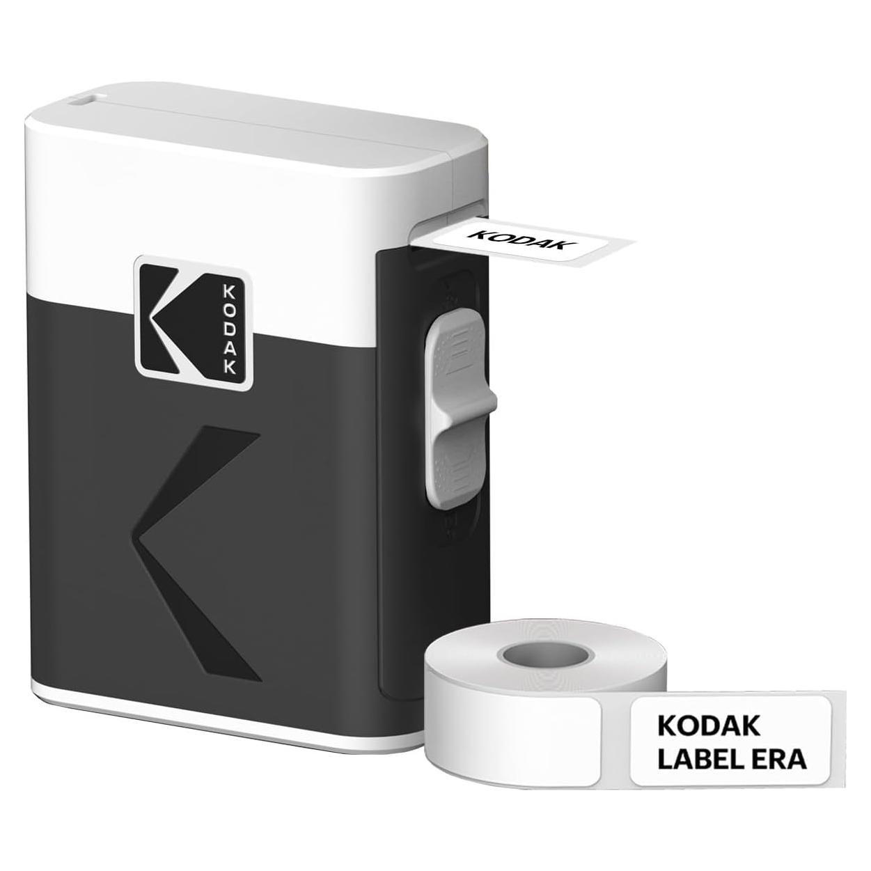 Etiquetadora KODAK ERA Bluetooth con 1 Rollo Adhesivo Blanca