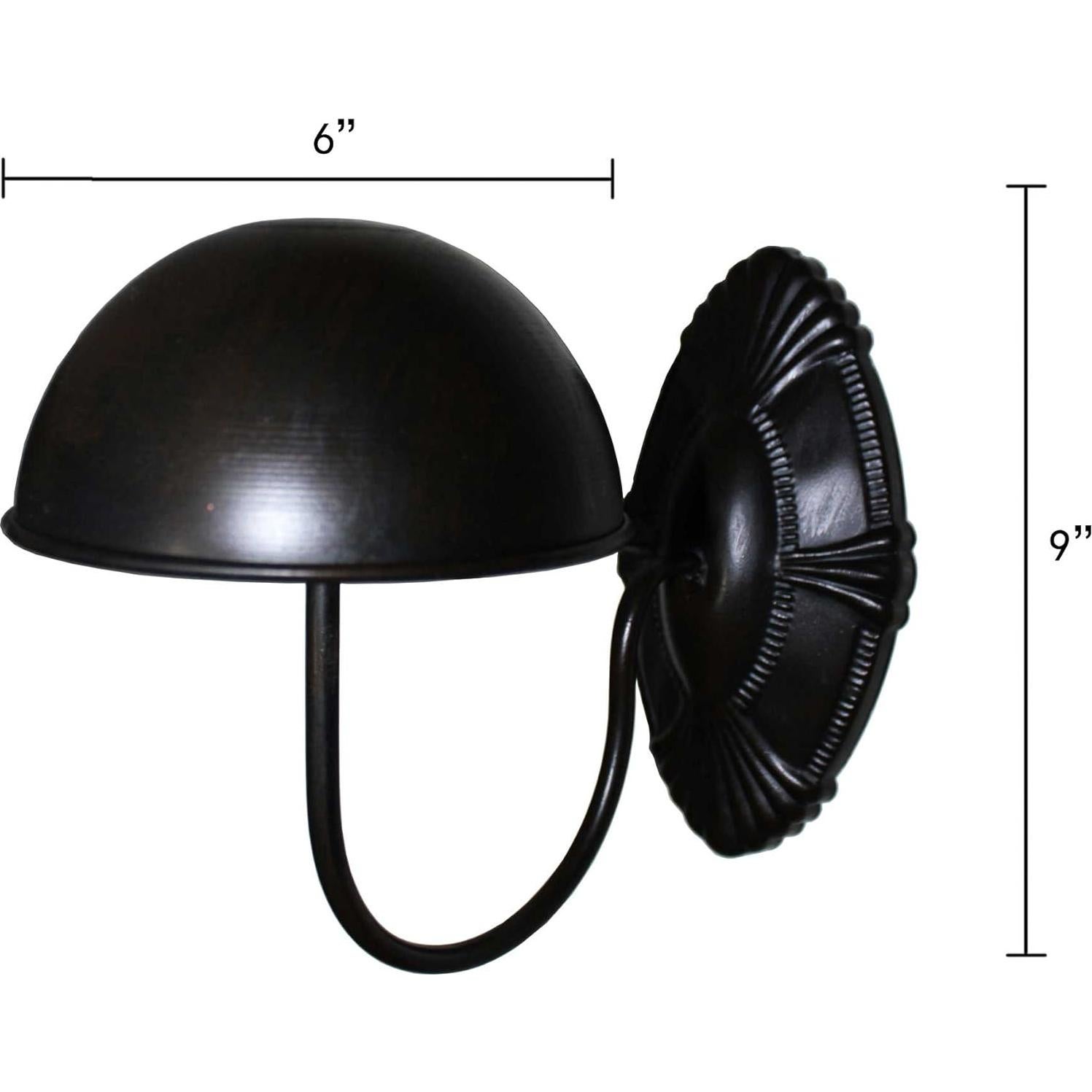 Soporte de Pared Vintage para Sombreros Owlgift - Juego de 2