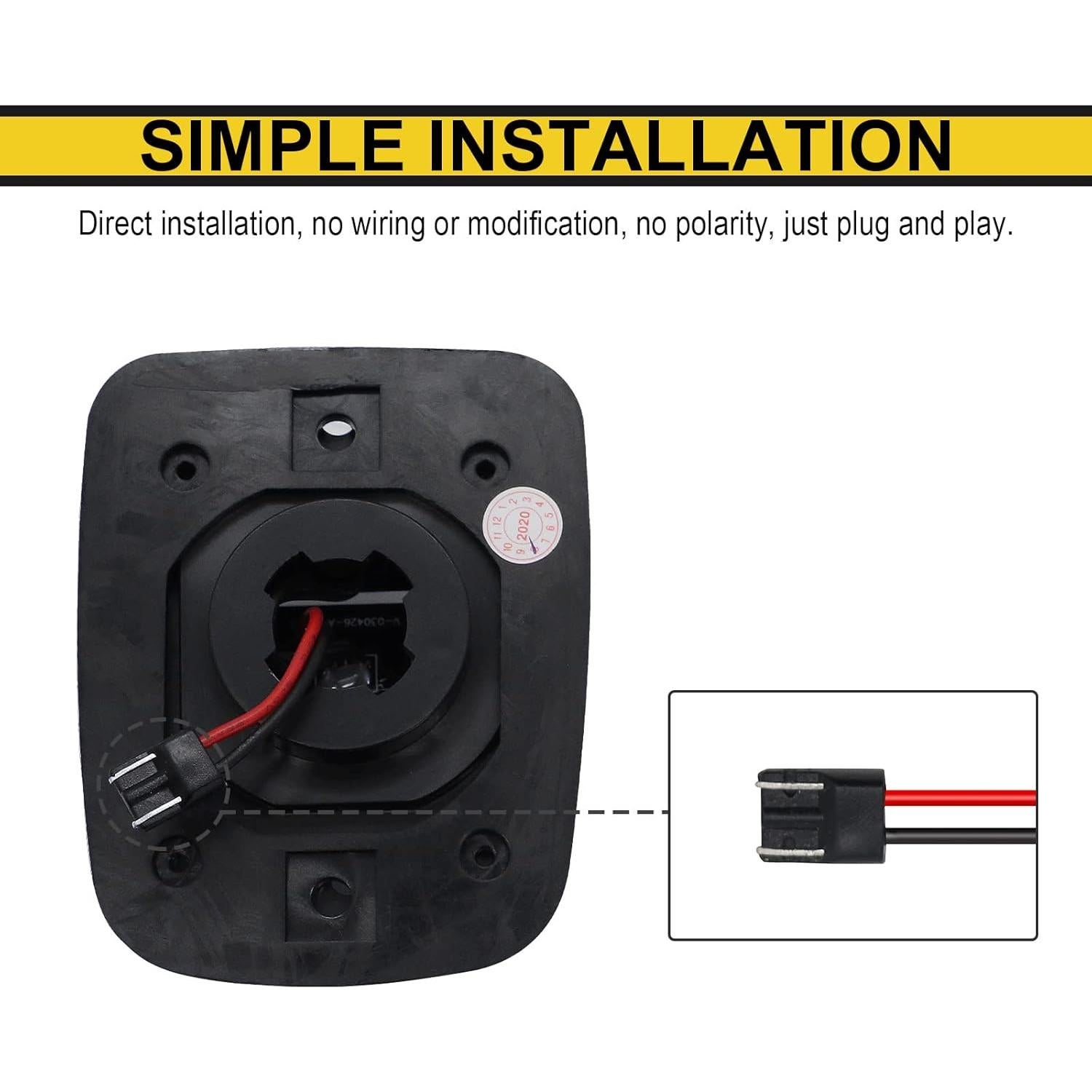 Luces de Placa de Licencia R&F Auto LED Tacoma 1995-2004