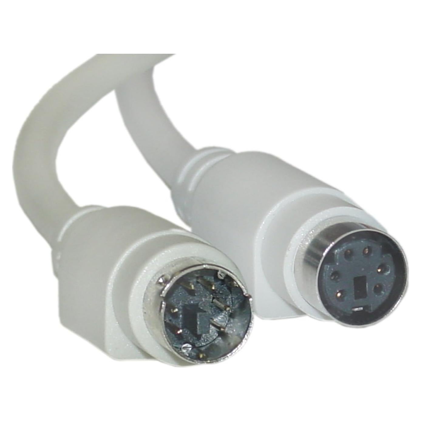 Cable de Extensión PS2 MiniDin6 0.91m CableWholesale Beige