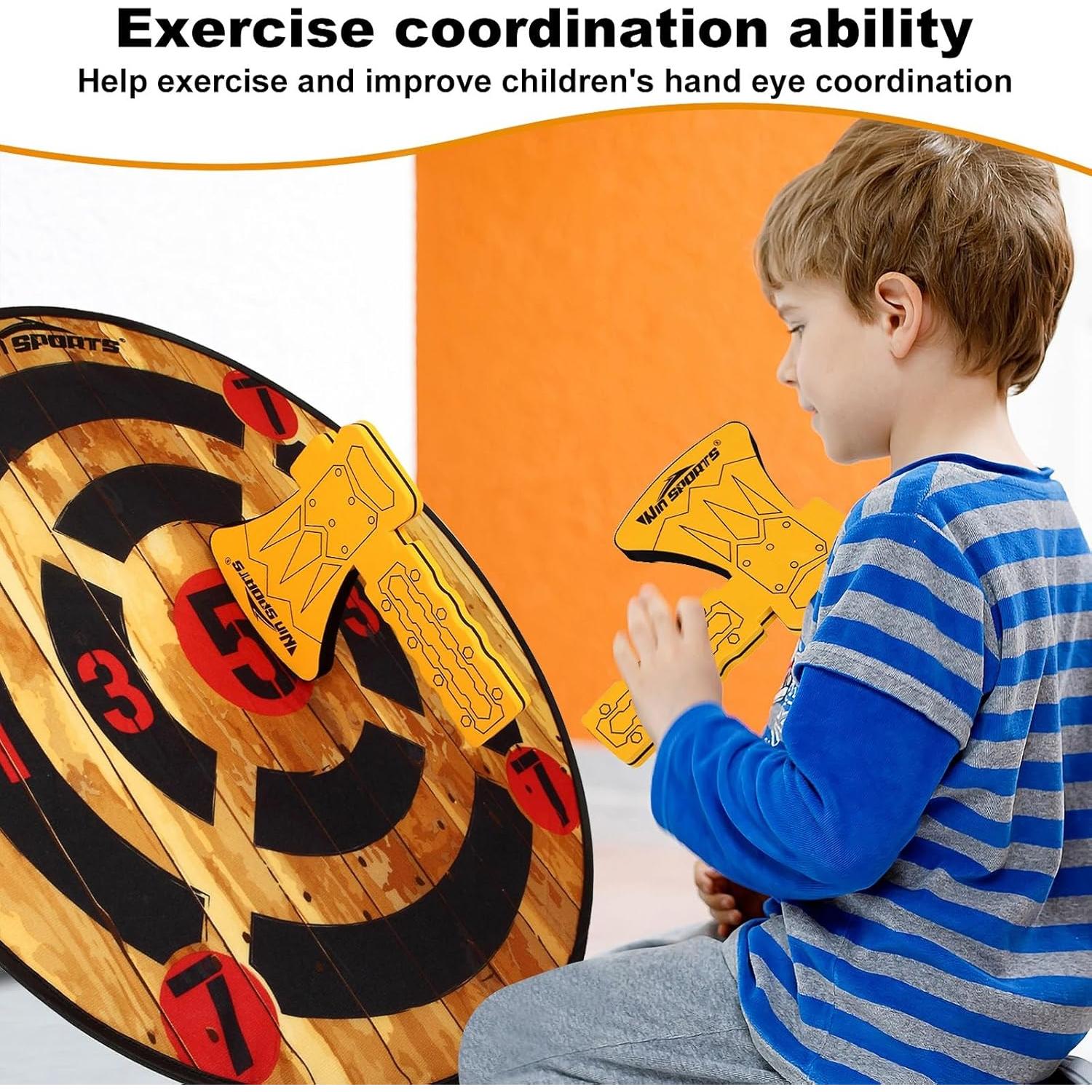 Juego de Lanzamiento de Hachas de Espuma WIN SPORTS 66 cm