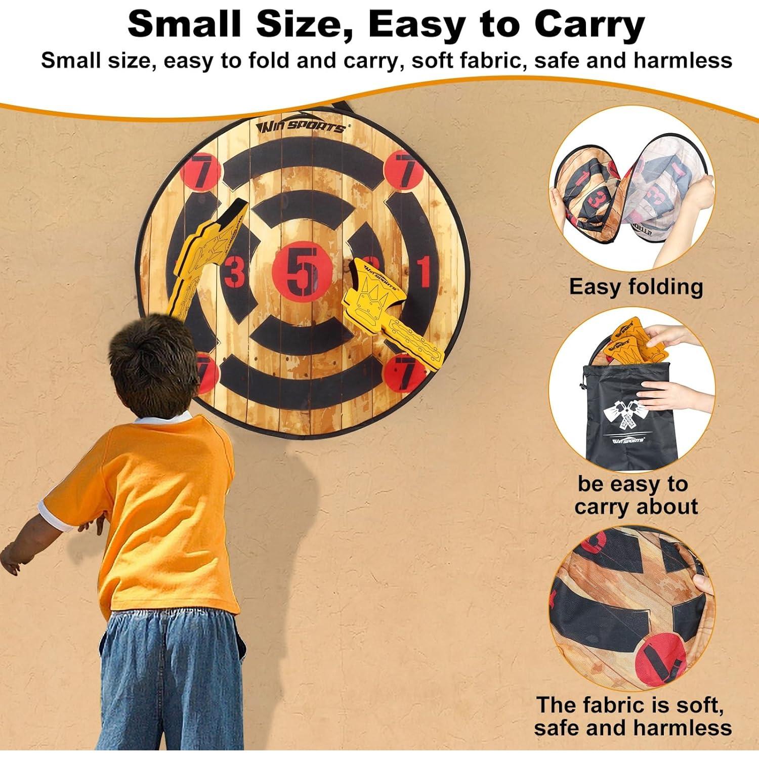 Juego de Lanzamiento de Hachas de Espuma WIN SPORTS 66 cm