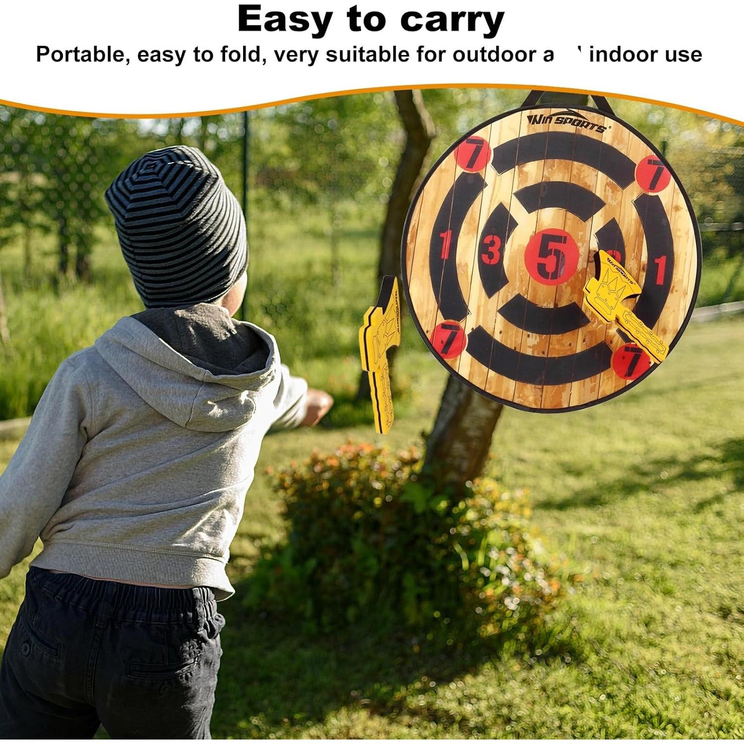 Juego de Lanzamiento de Hachas de Espuma WIN SPORTS 66 cm