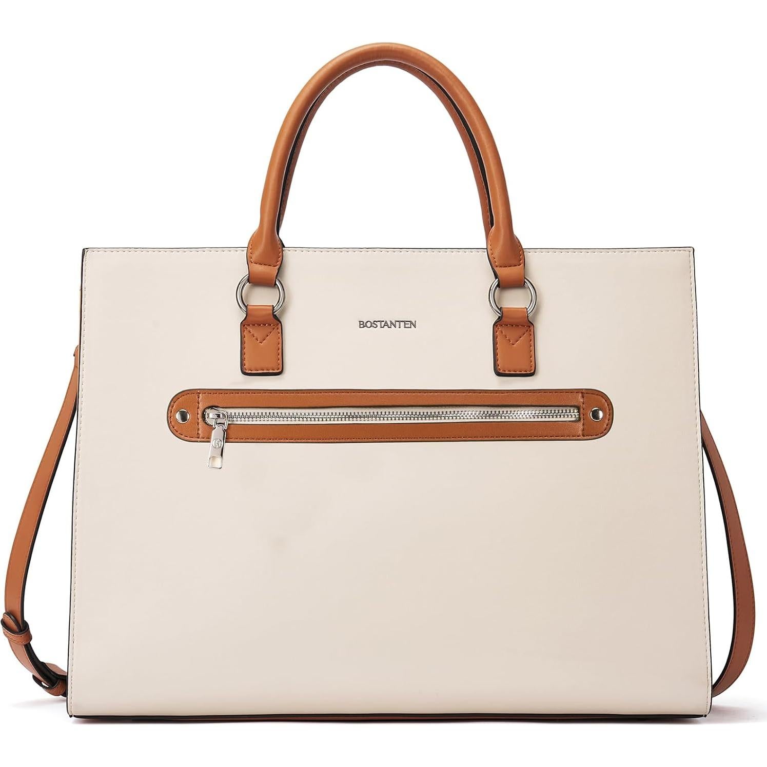 Maletín de Cuero BOSTANTEN para Portátil 15.6" Mujeres