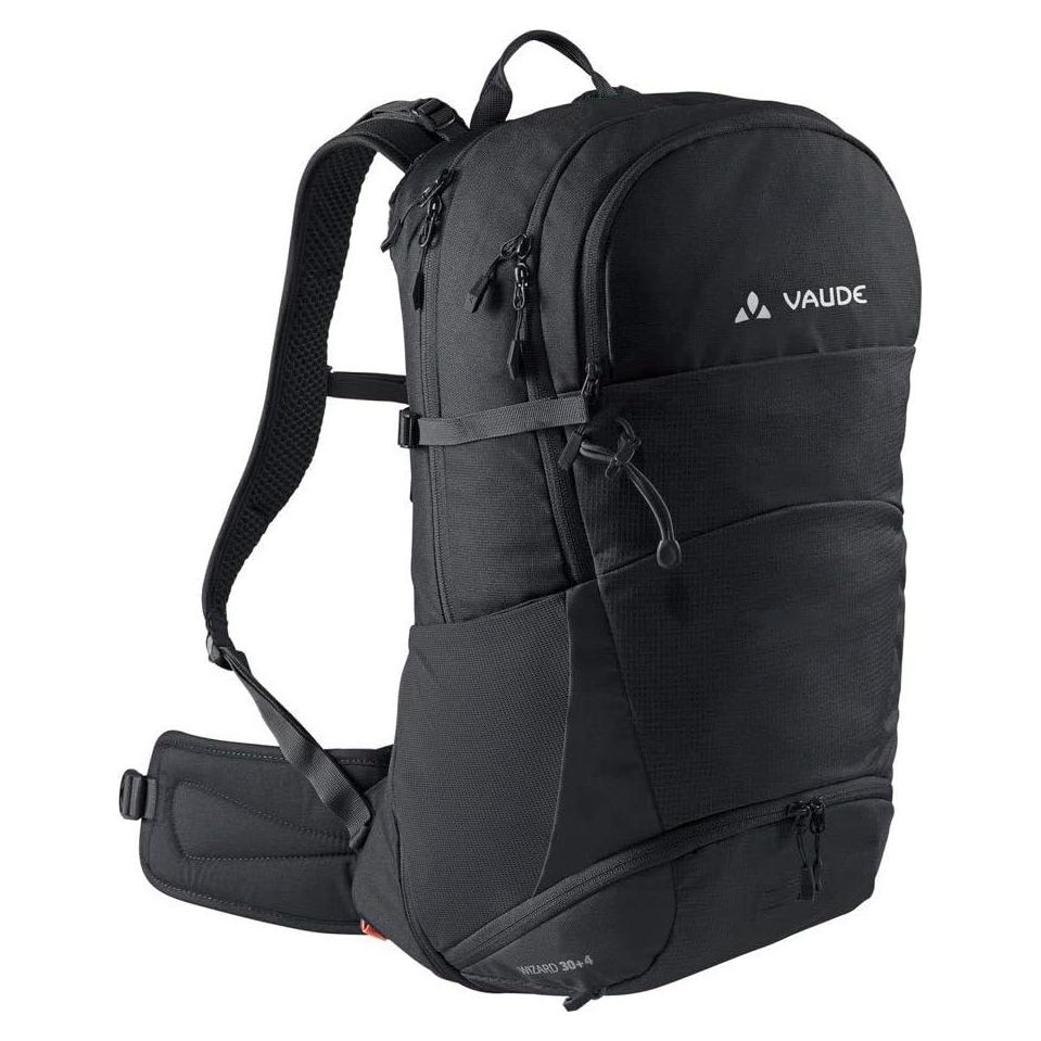 Mochila de Senderismo VAUDE Wizard 30+4 Negra 30L