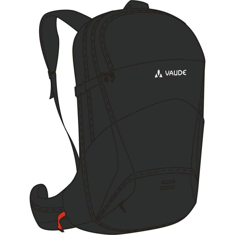 Mochila de Senderismo VAUDE Wizard 30+4 Negra 30L
