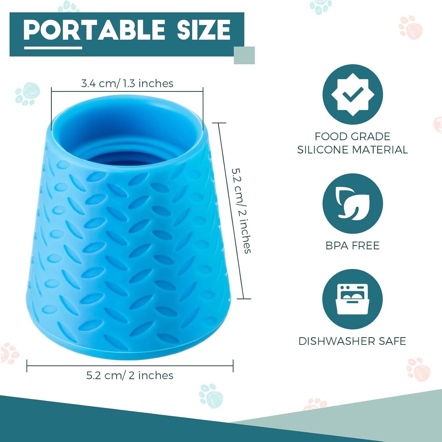 Ducha Portátil para Perros Remerry Azul Cielo - Accesorio de Pulverizador