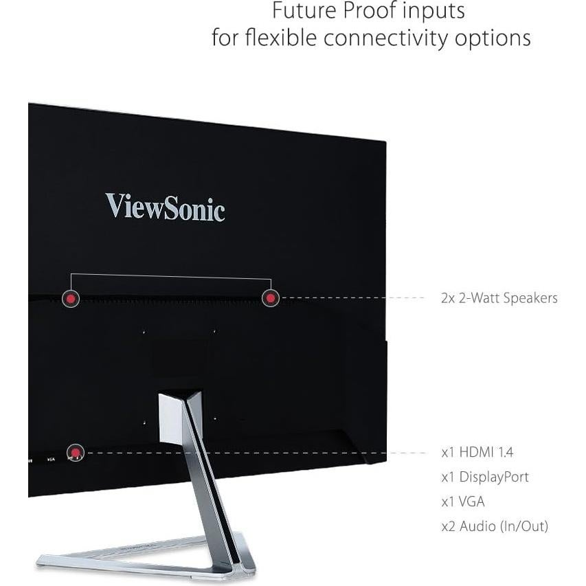 Monitor ViewSonic VX3276-MHD 32" IPS Full HD 1080p HDMI