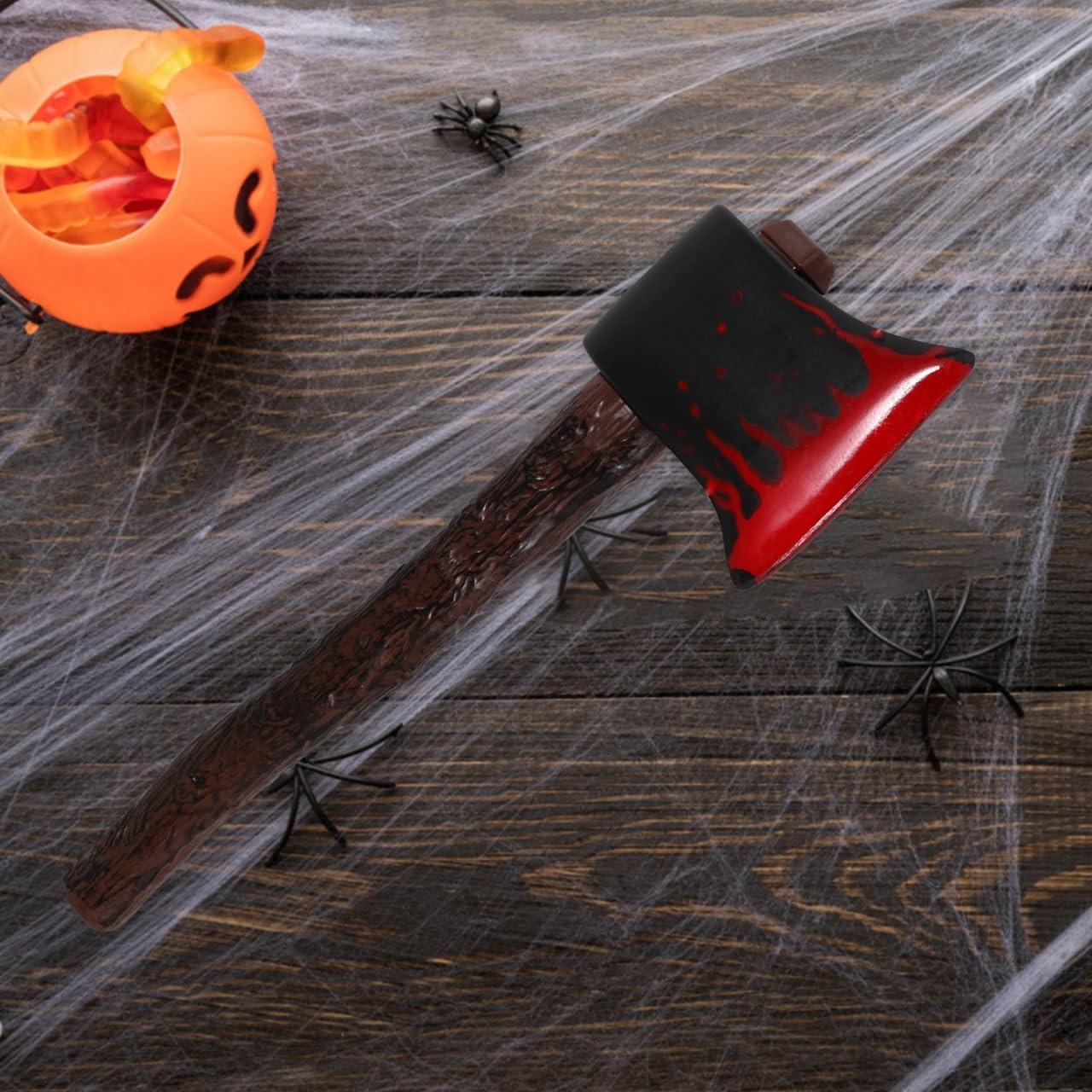 Hacha de Plástico HANABASS para Disfraz de Halloween 41cm