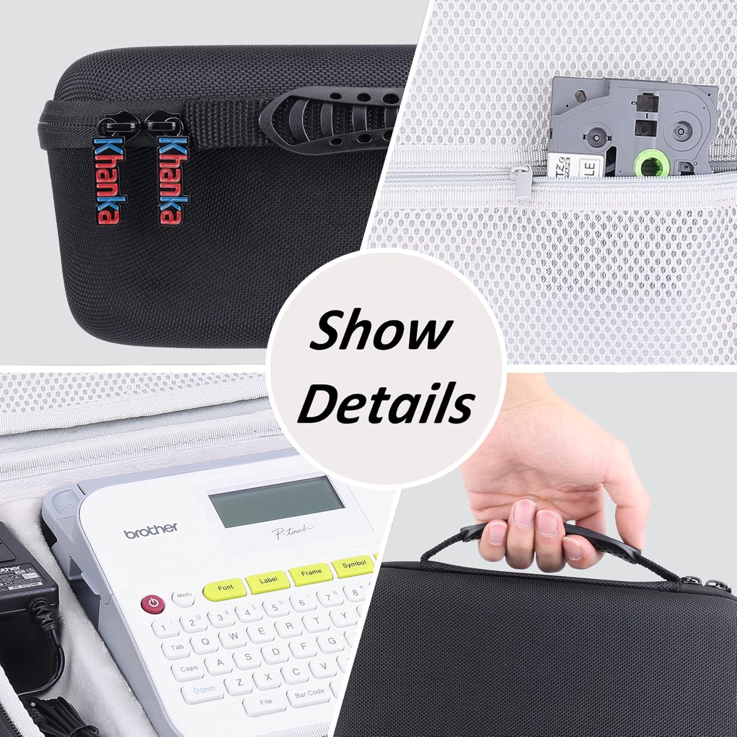 Funda Dura Khanka para Etiquetadora Brother P-Touch PT-D400