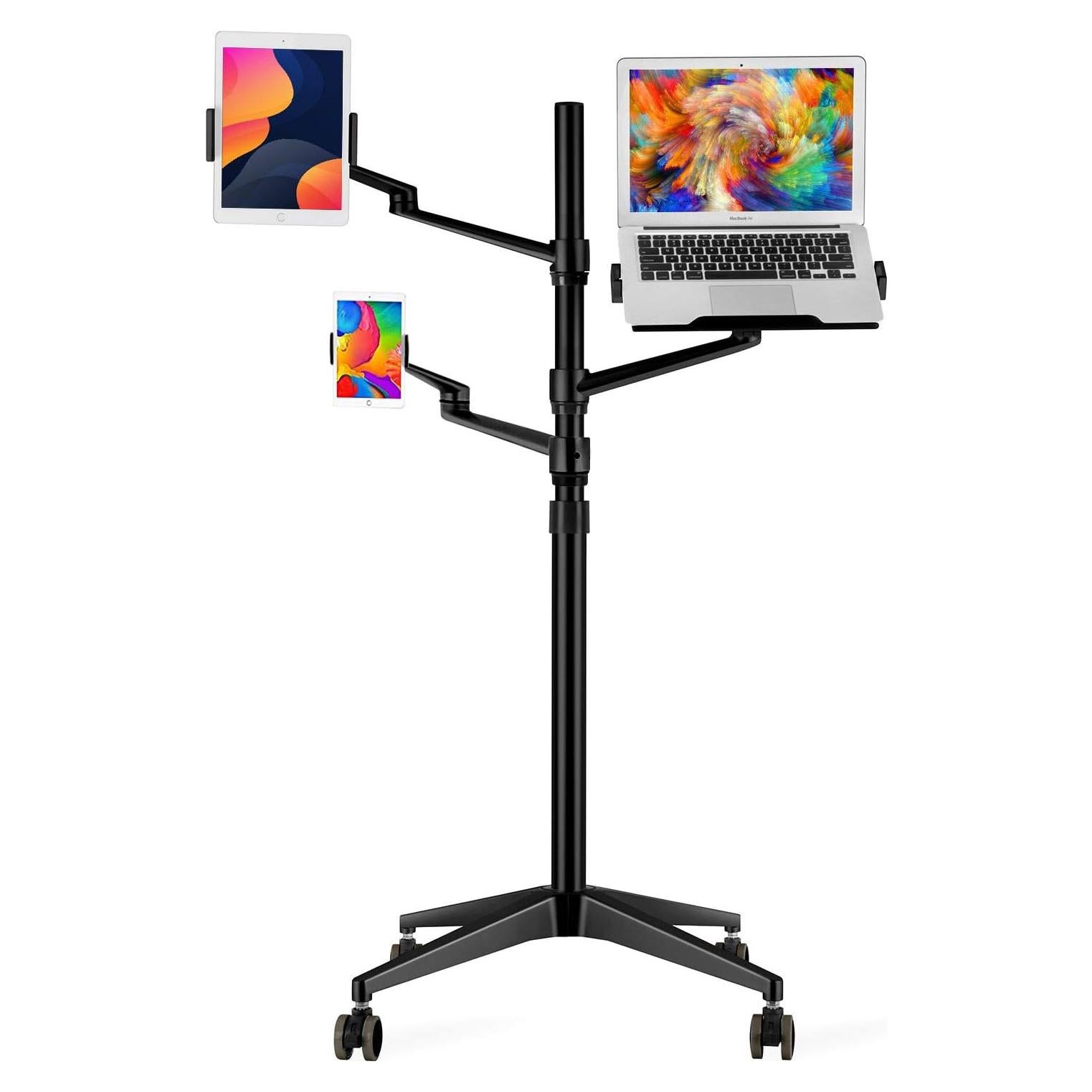 Soporte de Montaje Ajustable Magichold para Laptop y Tableta Negro