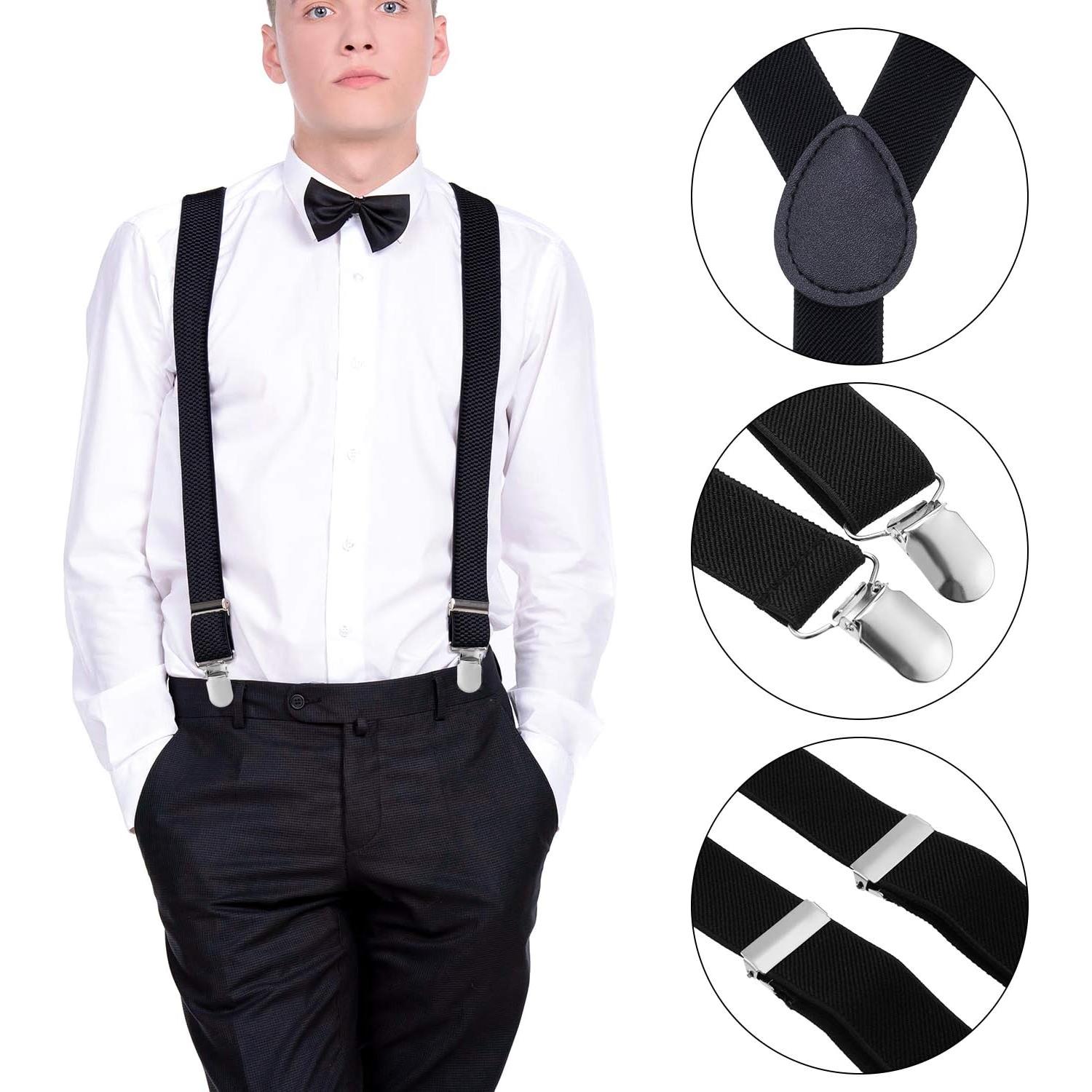 Disfraz de leñador 4 piezas Skylety con hachas y barba