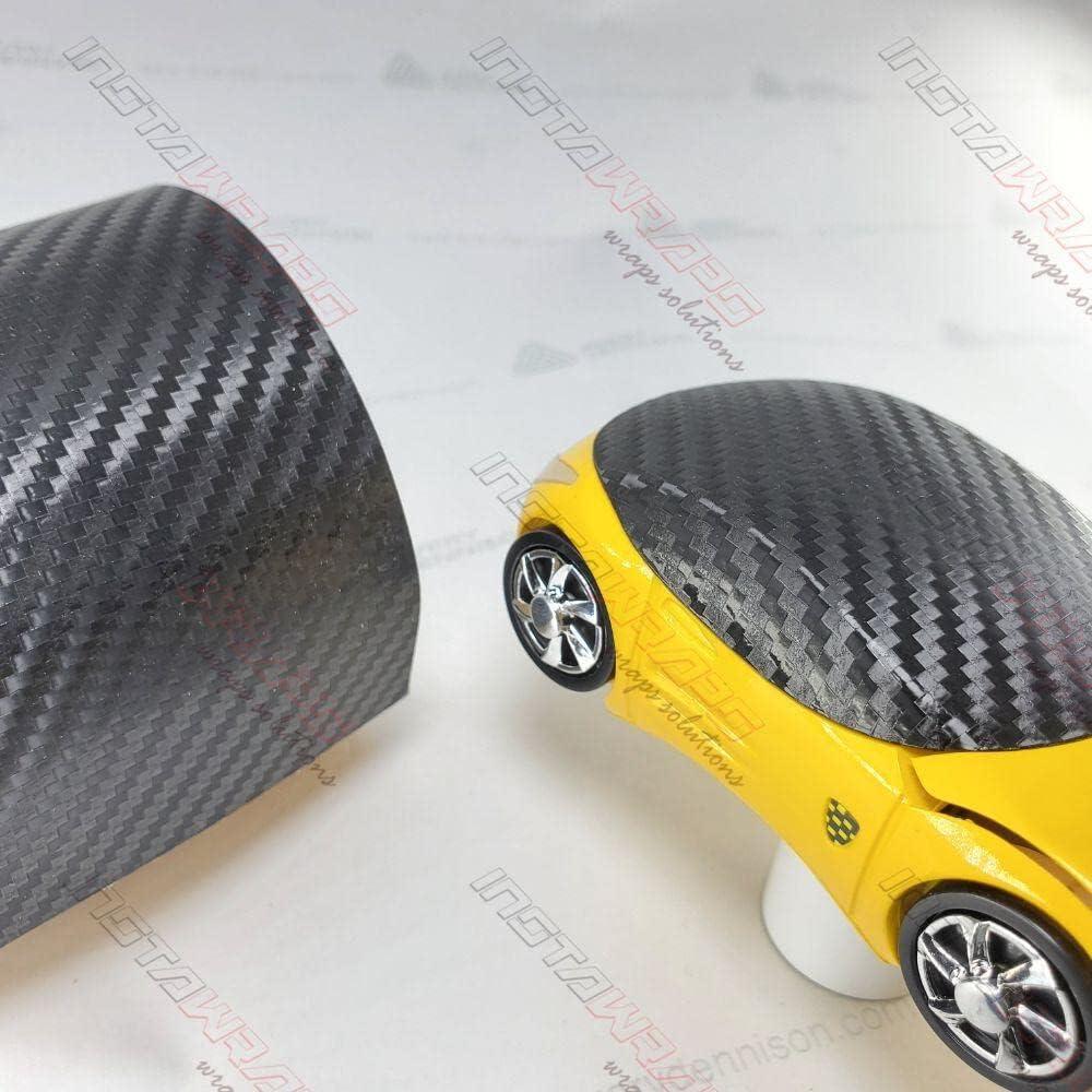 Avery Car Wrap Roll SW900 Black Carbon Fiber | 194-X | (Sample 3in x 5in) | Automotive Vinyl Wrap for Cars - Car Interior Wrap & Exterior