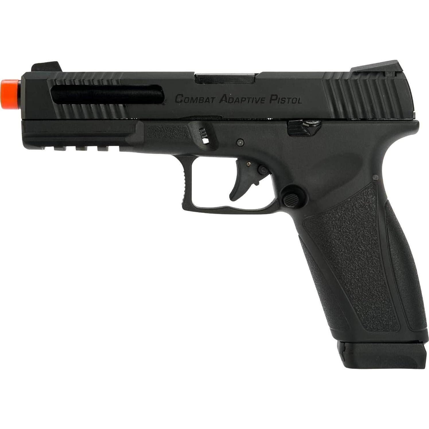 Pistola Airsoft CO2 Evike APS A-Cap Combat Adaptativa Negra