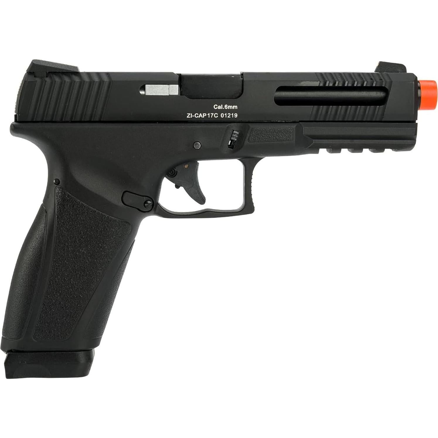 Pistola Airsoft CO2 Evike APS A-Cap Combat Adaptativa Negra