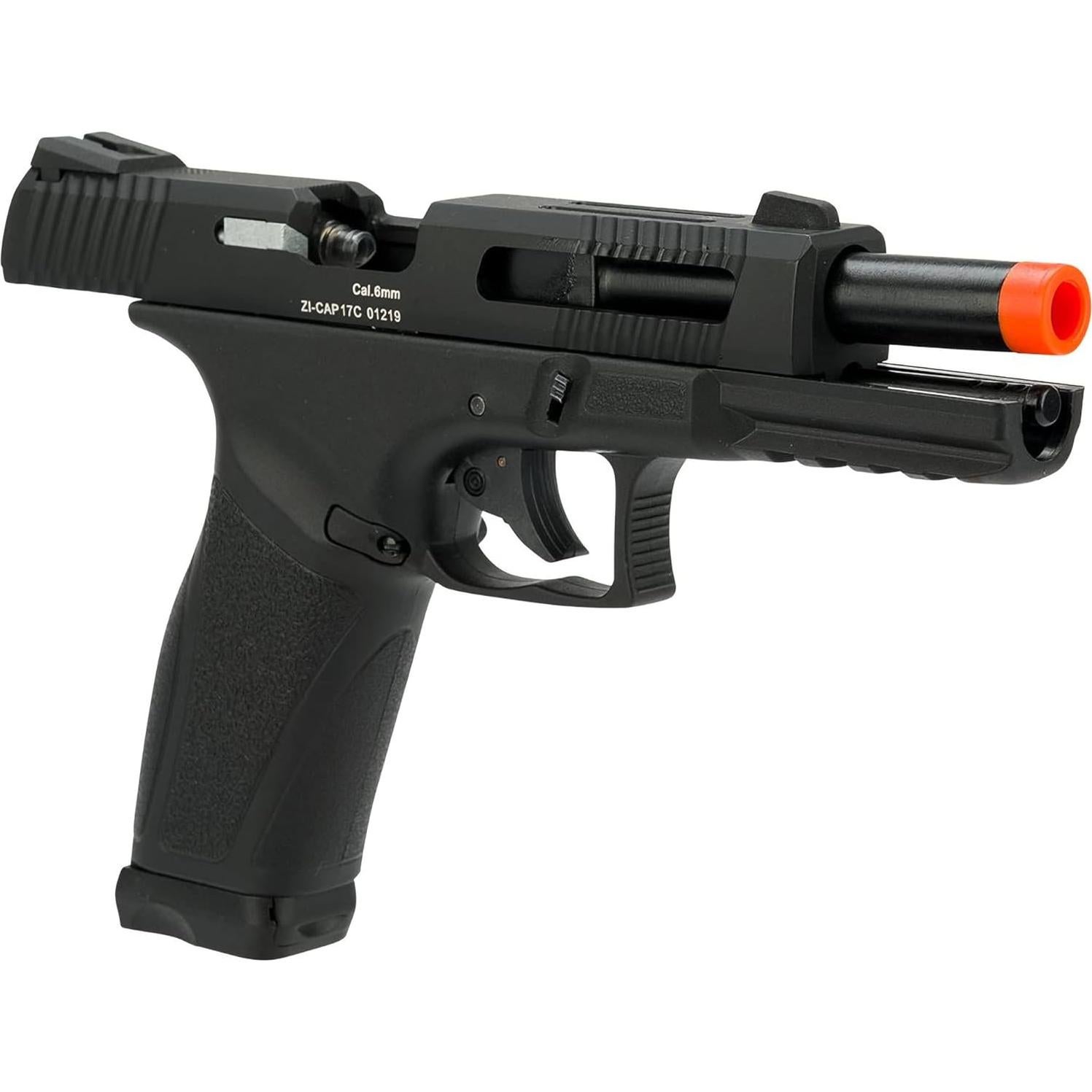 Pistola Airsoft CO2 Evike APS A-Cap Combat Adaptativa Negra