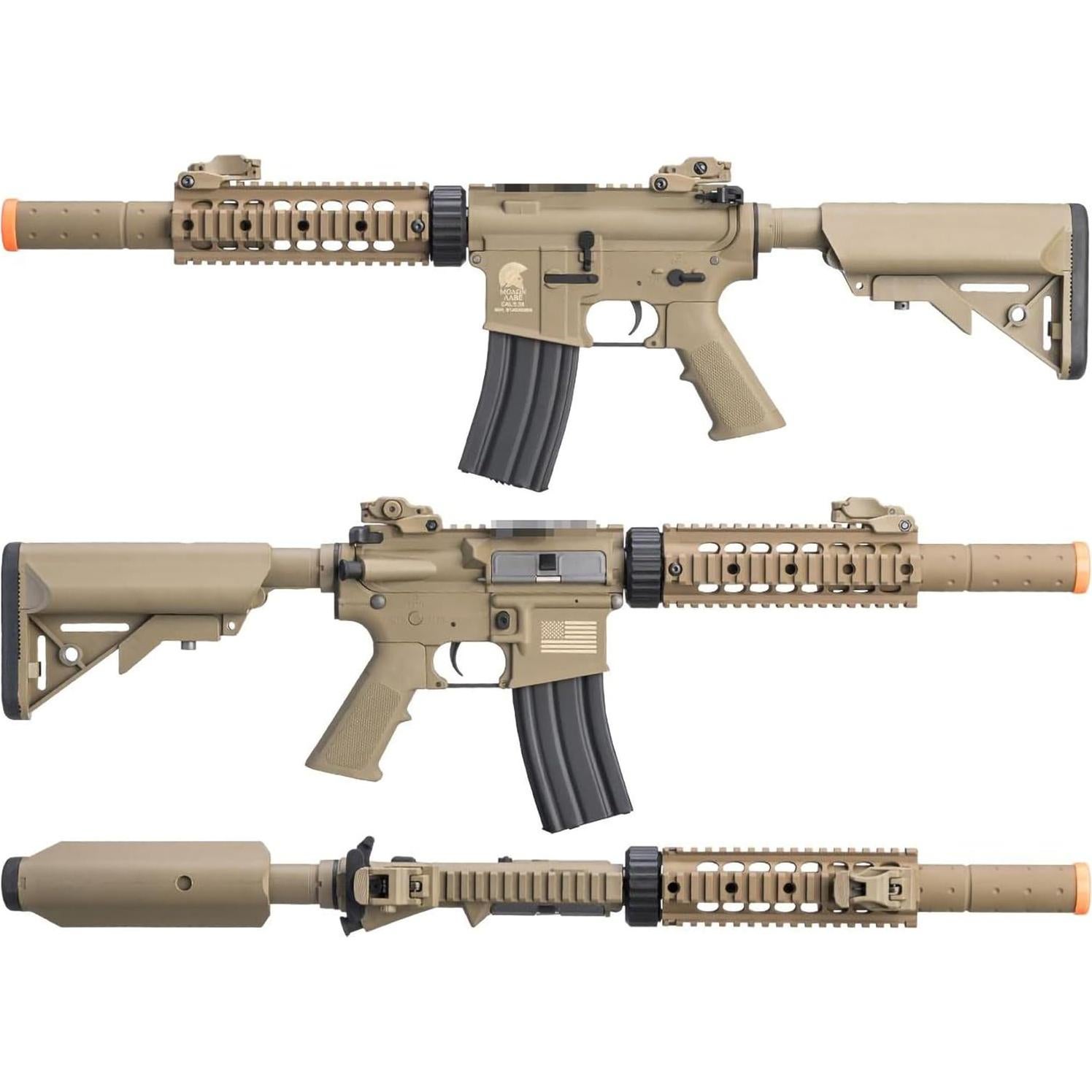 Rifle de Airsoft Evike Matrix/S&T M4 RIS AEG 7" 1.99 kg