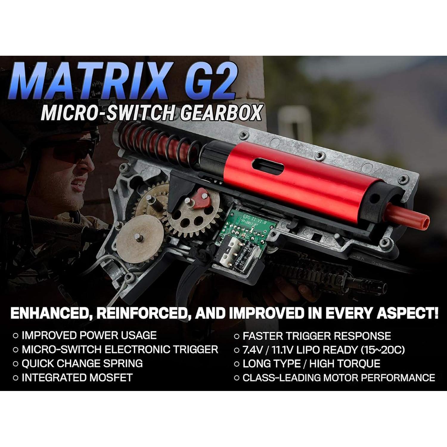 Rifle de Airsoft Evike Matrix/S&T M4 RIS AEG 7" 1.99 kg