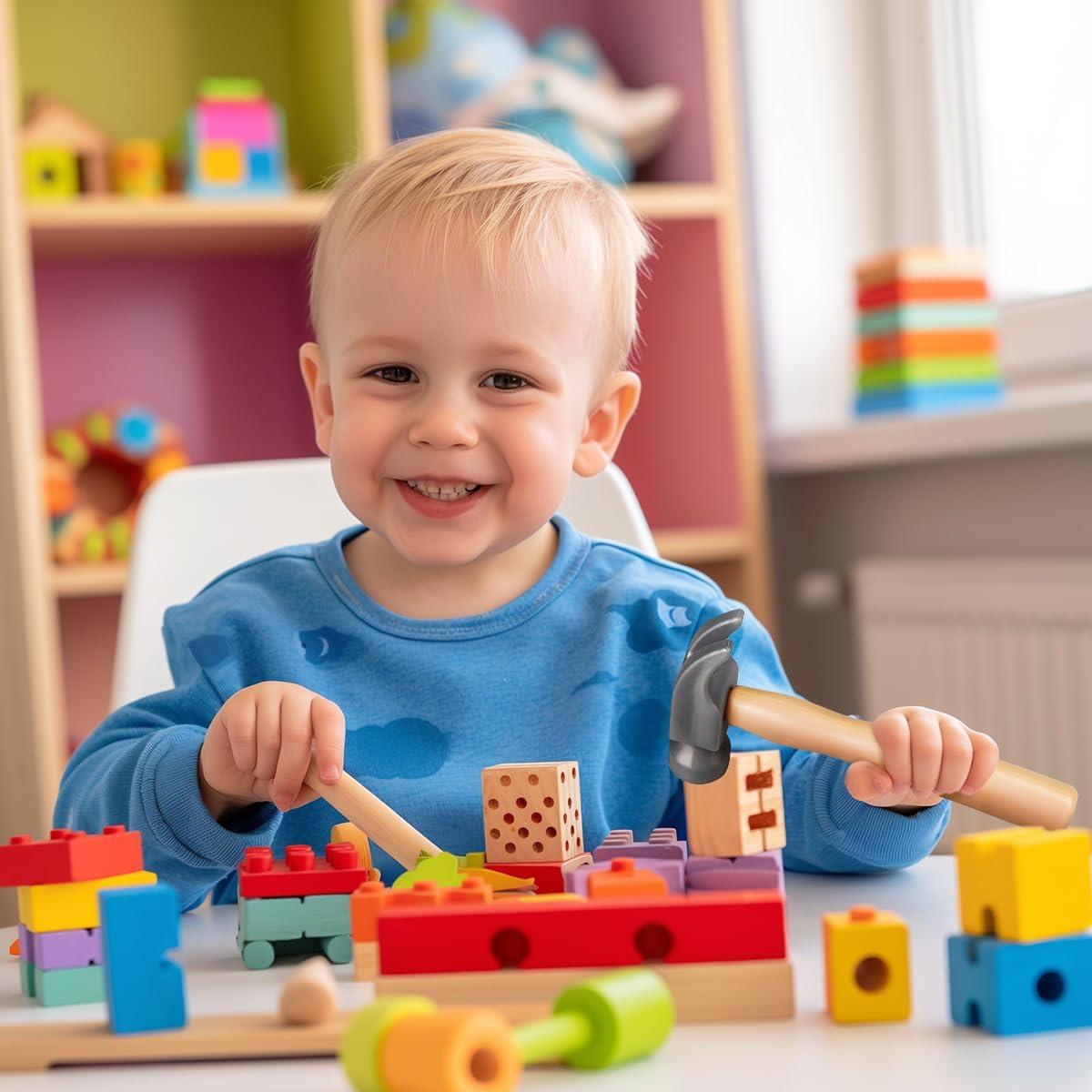 Martillo de Juguete Toy Choi 4 Piezas para Niños