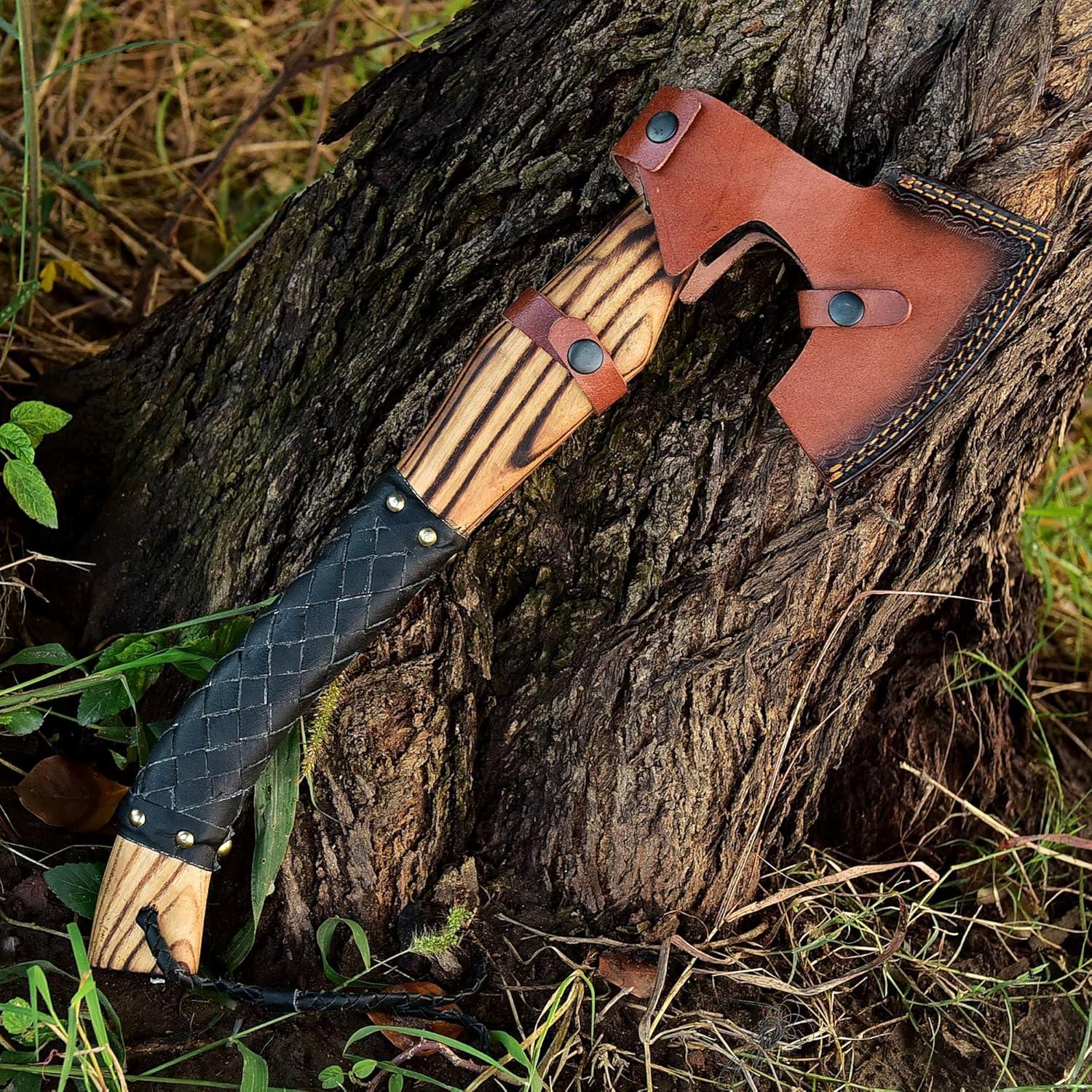 Hacha Vikinga de Acero de Carbono SS SMART & SHARP 45 cm