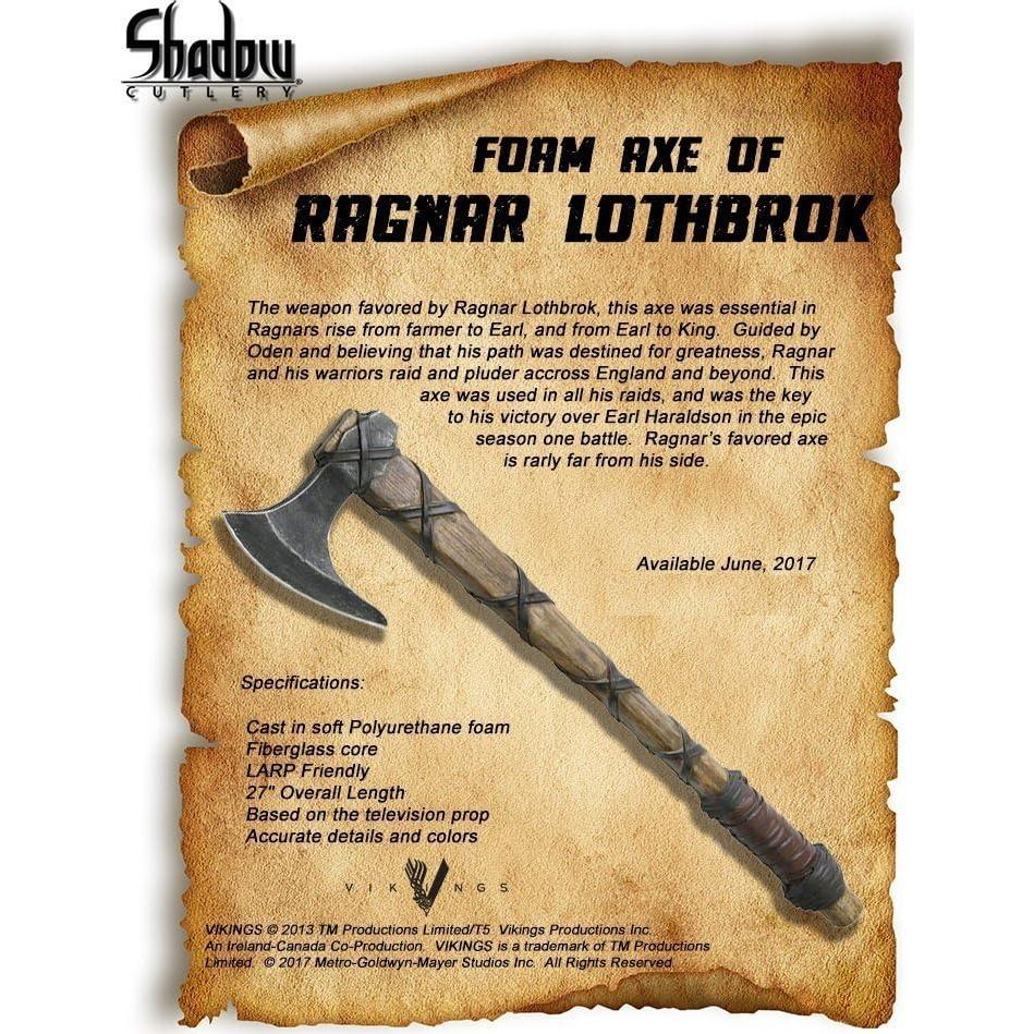 Hacha de Batalla de Espuma Shadow Cutlery 68,58 cm LARP