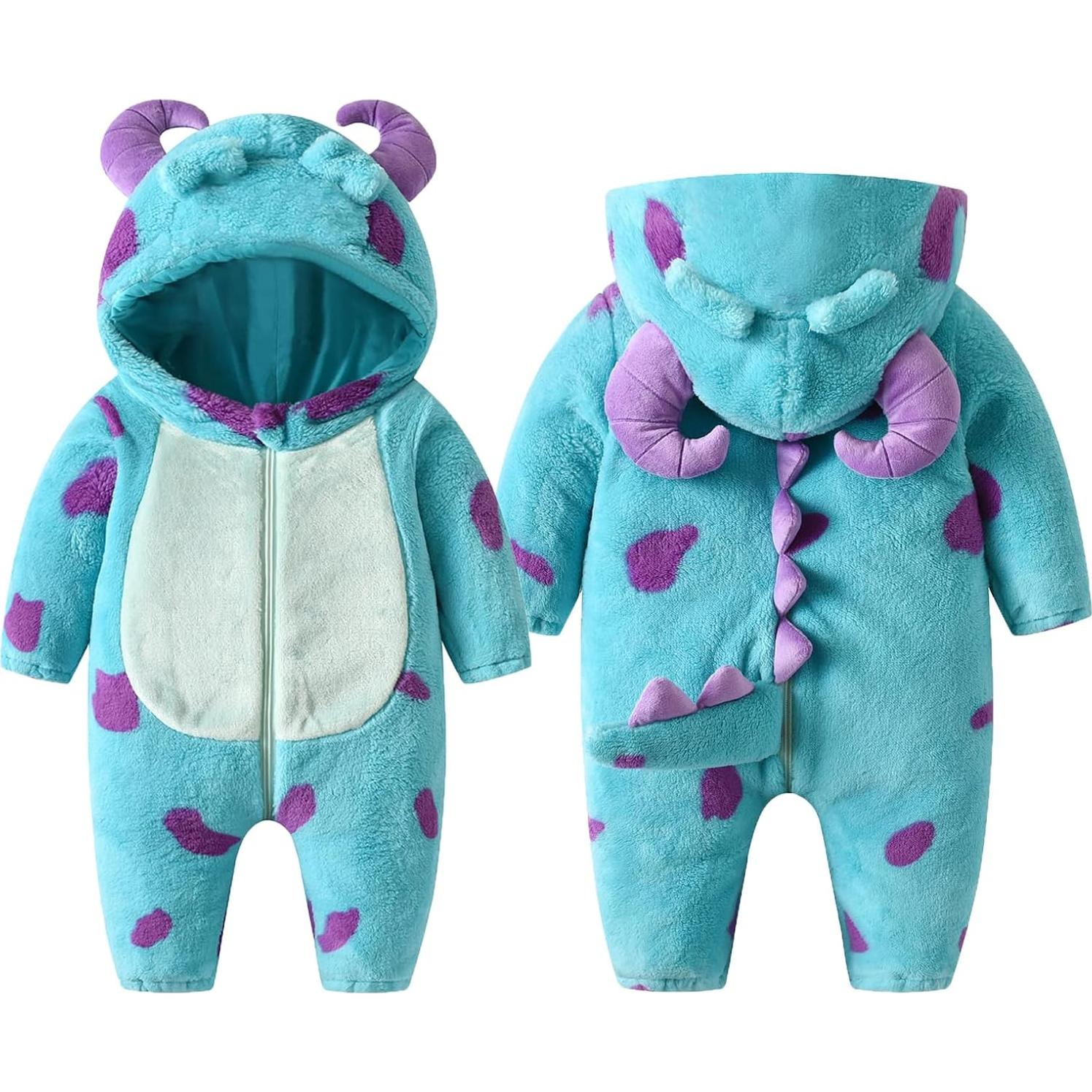 Disfraz de Halloween Mono Animal Unisex Bebé Bonangber